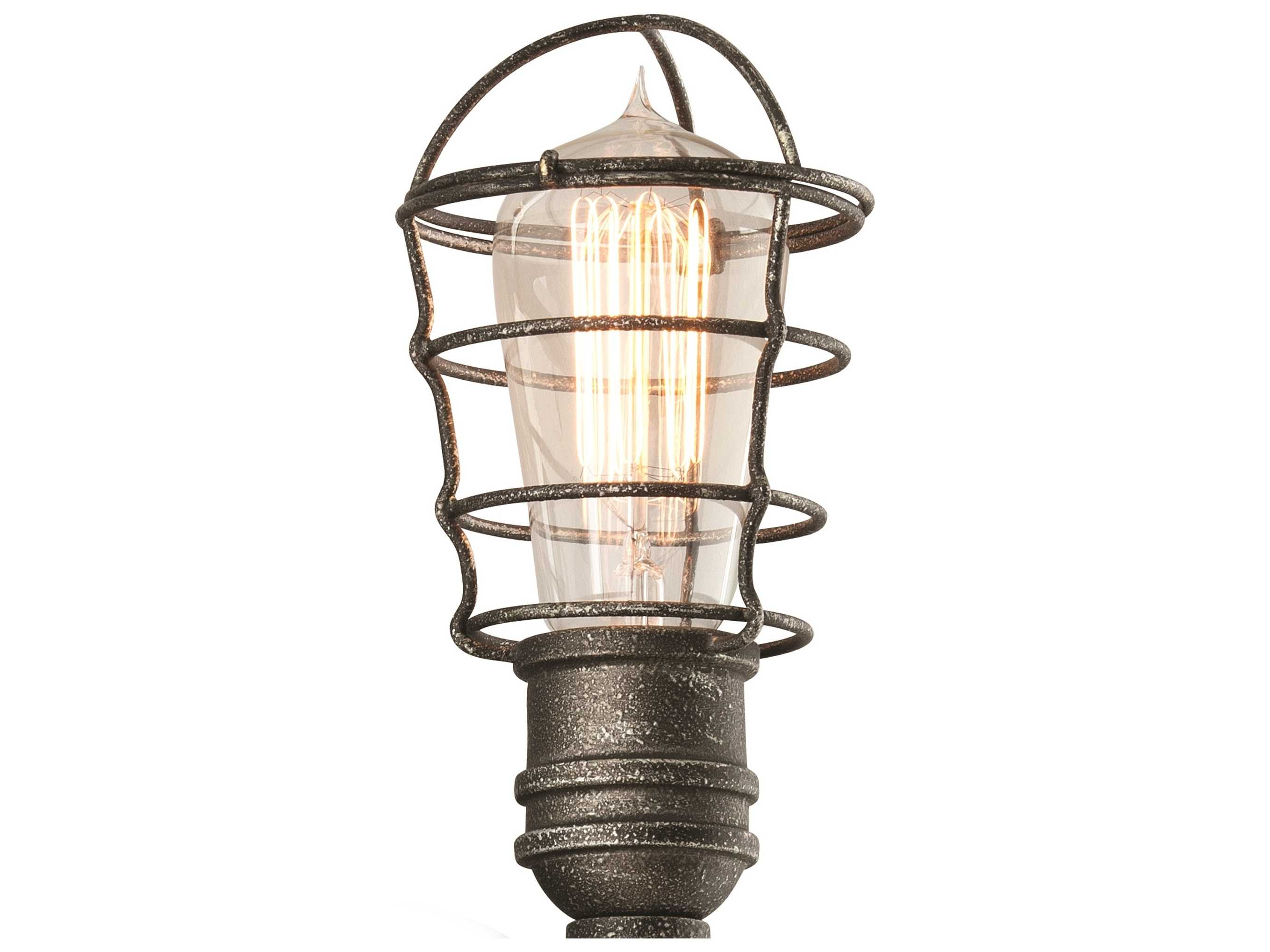 Troy Lighting Conduit 2-Light Old Silver Wall Sconce