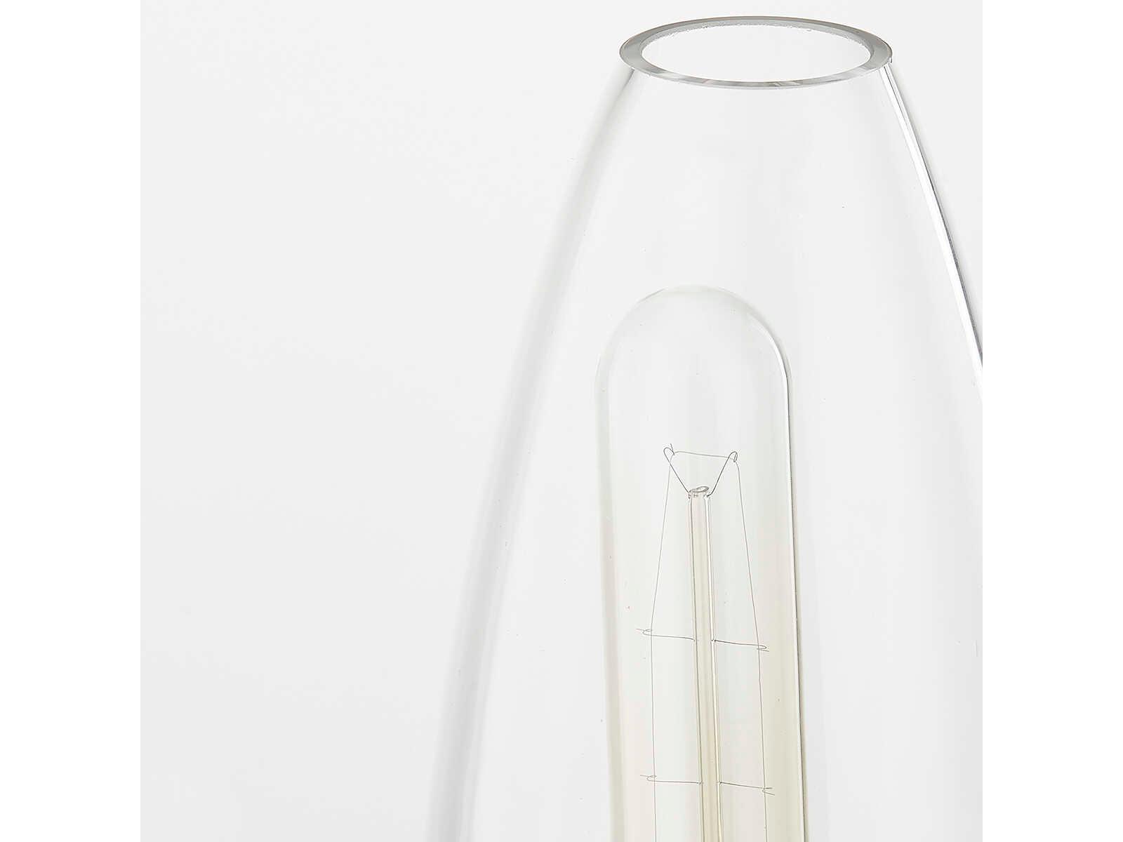 Troy Lighting Fresno 1-Light Patina Brass Glass Wall Sconce