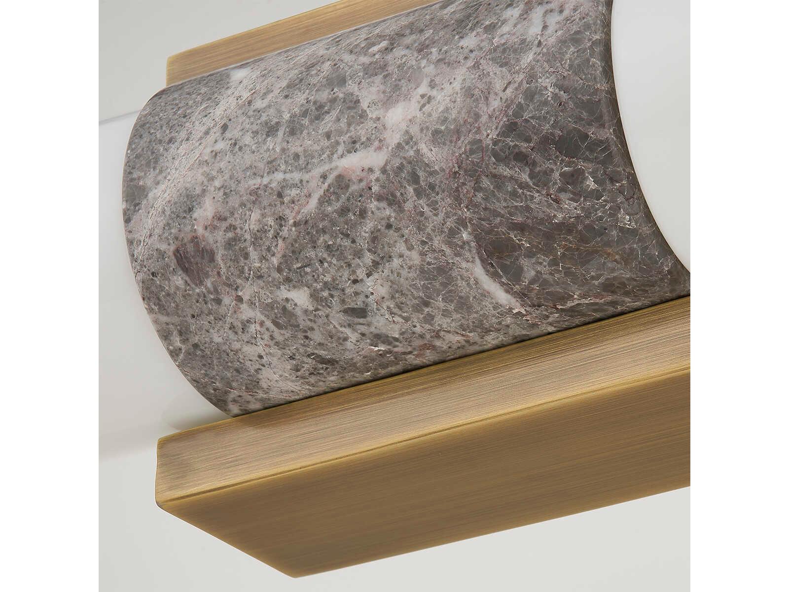 Troy Lighting Fremont Patina Brass Glass Wall Sconce