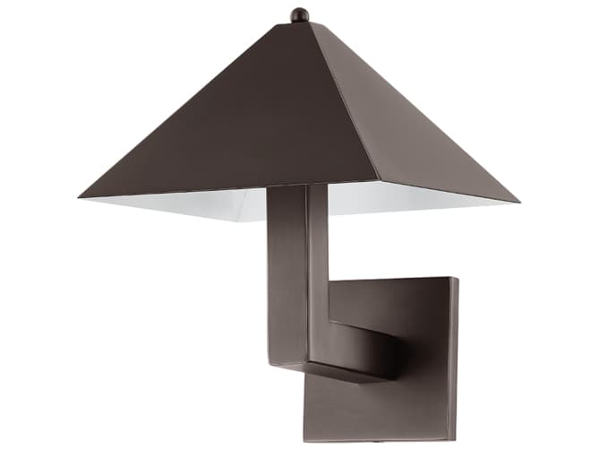 Troy Lighting Knight 1-Light Bronze Wall Sconce