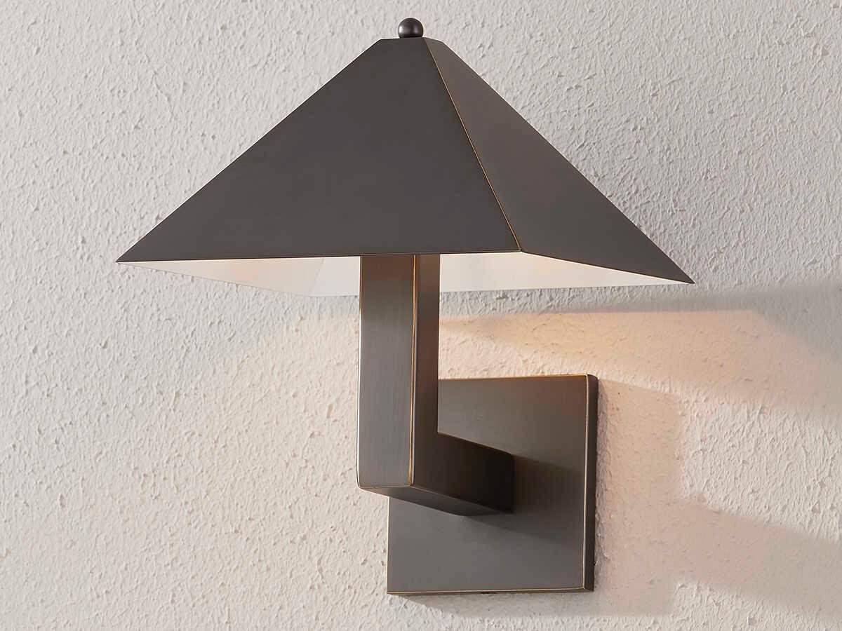 Troy Lighting Knight 1-Light Bronze Wall Sconce