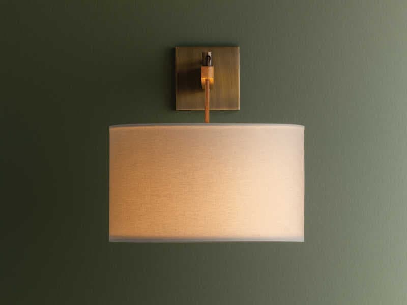 Troy Lighting Mailo 1-Light Patina Brass Brown Swing Wall Sconce