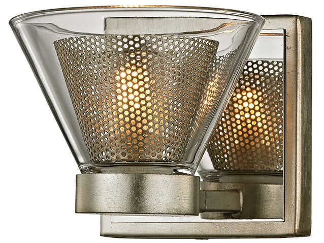 Troy Lighting Wink 1-Light Silver Leaf Gold Wall Sconce