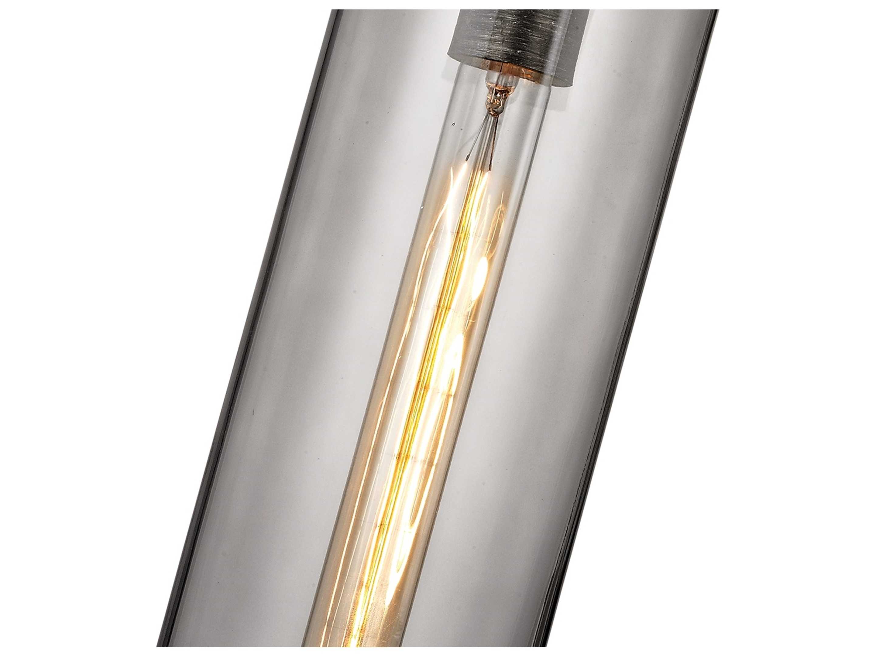 Troy Lighting Union Square 1-Light Graphite Gray Glass Wall Sconce