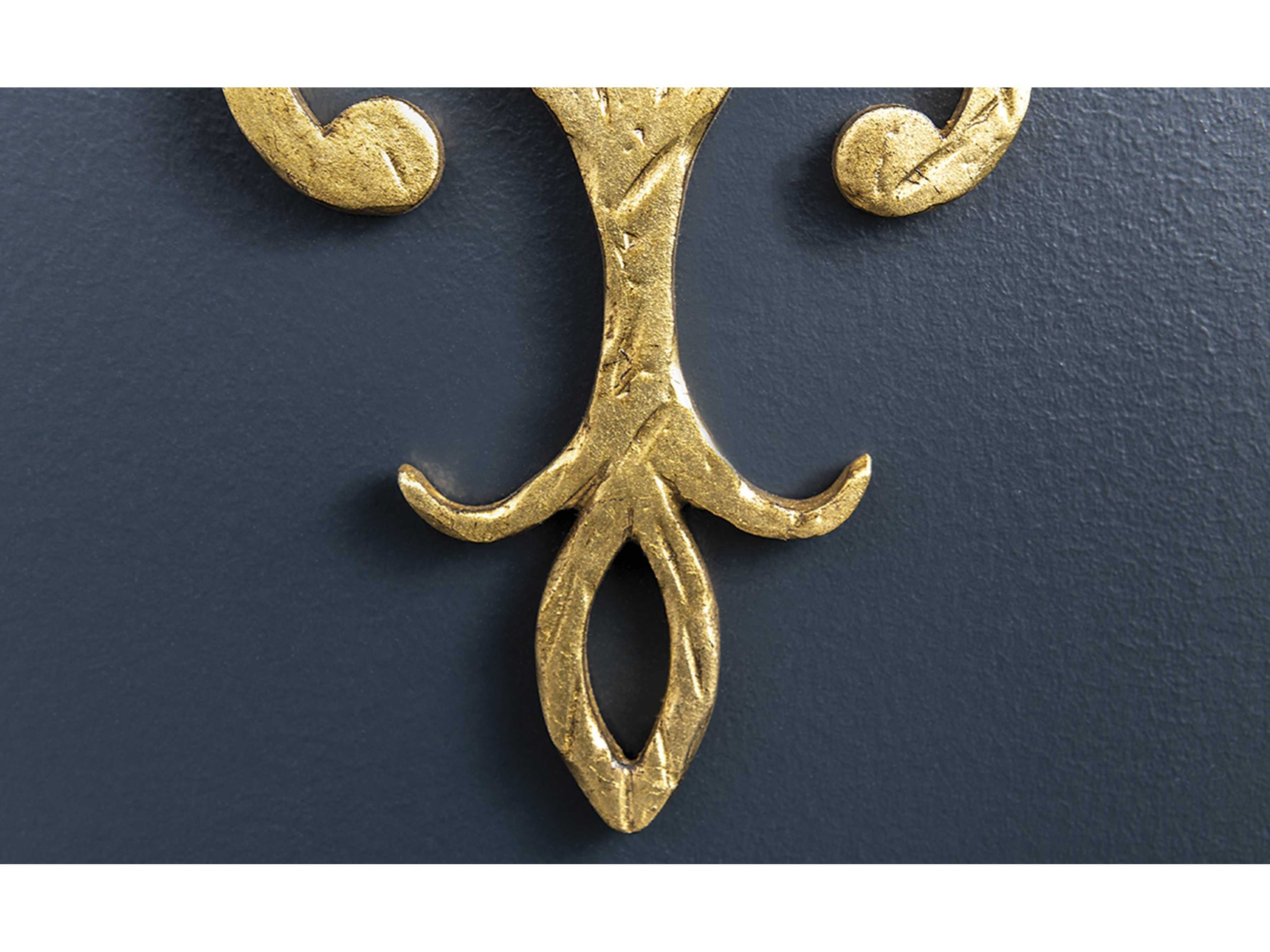 Troy Lighting Crawford 2-Light Gold Wall Sconce