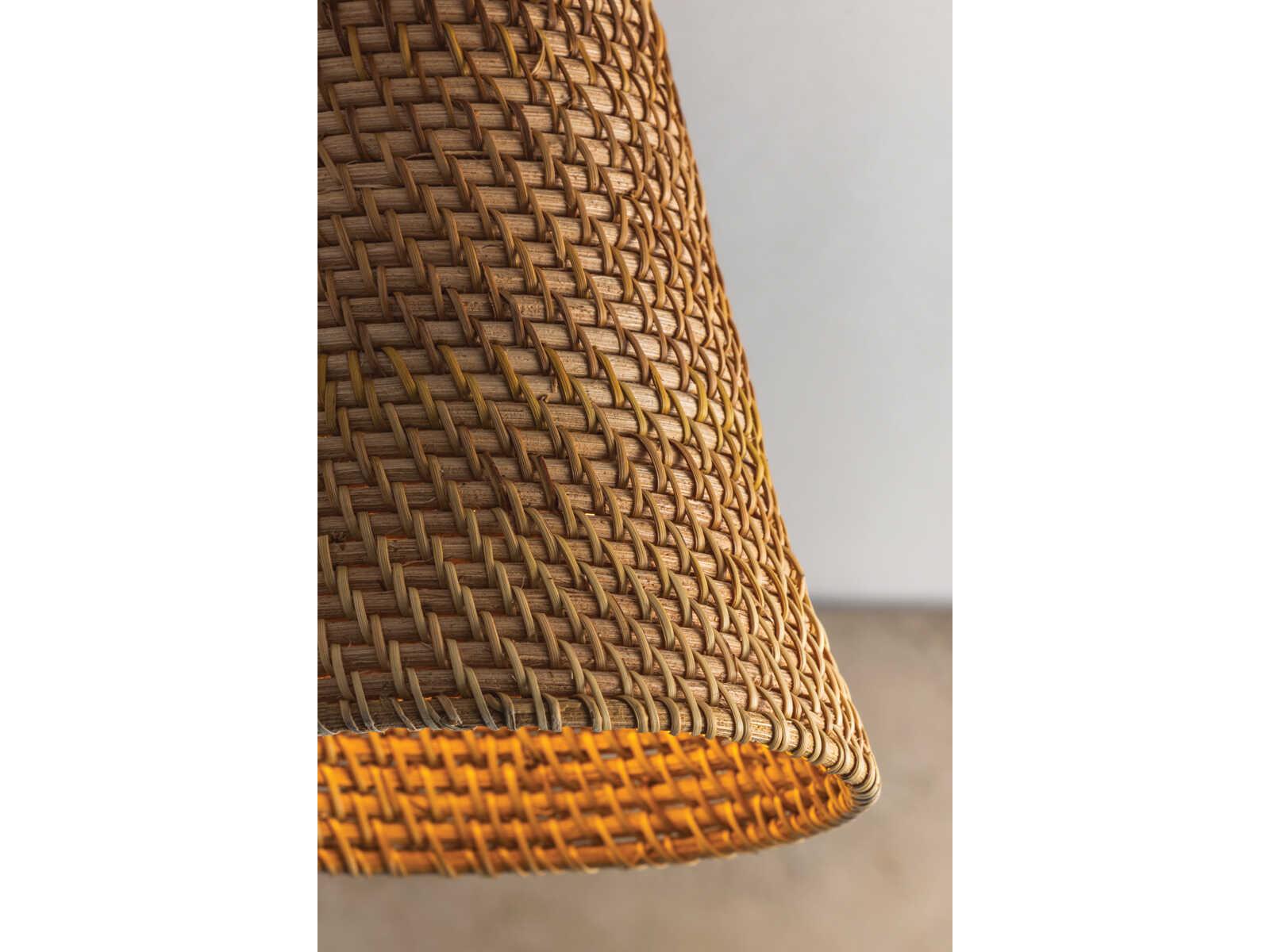 Troy Lighting Menifee 1-Light Patina Brass Flush Mount