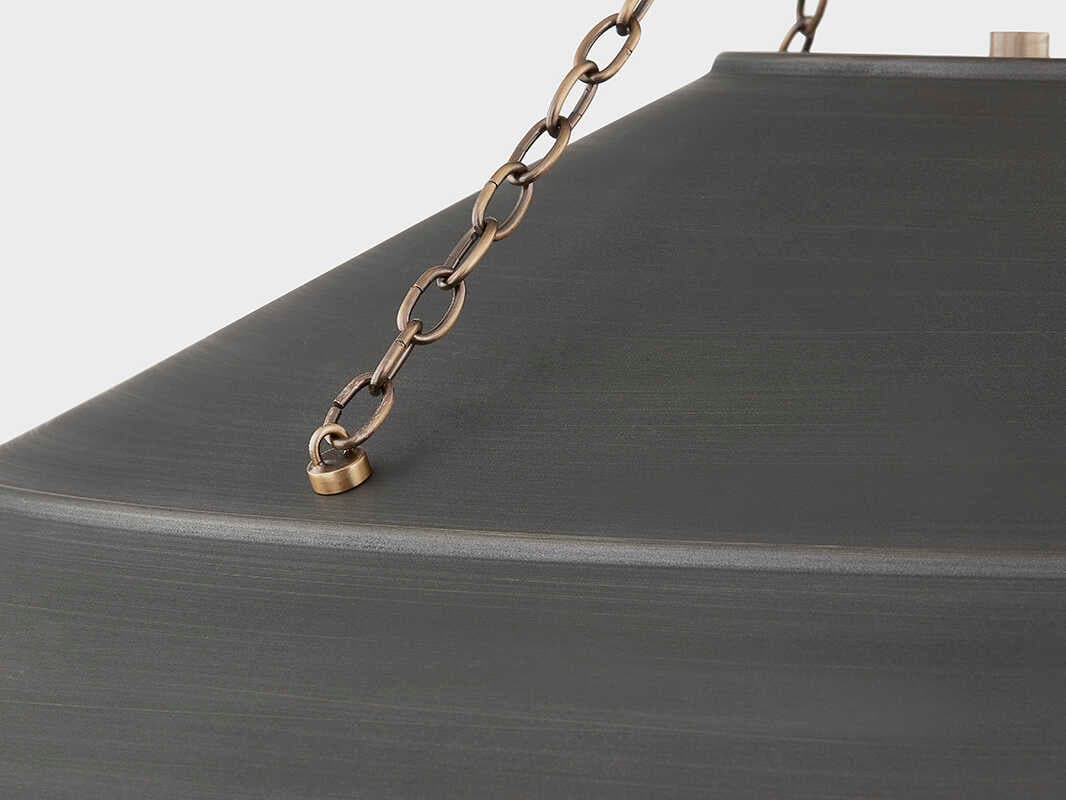 Troy Lighting Arcane 1-Light Patina Brass Pendant