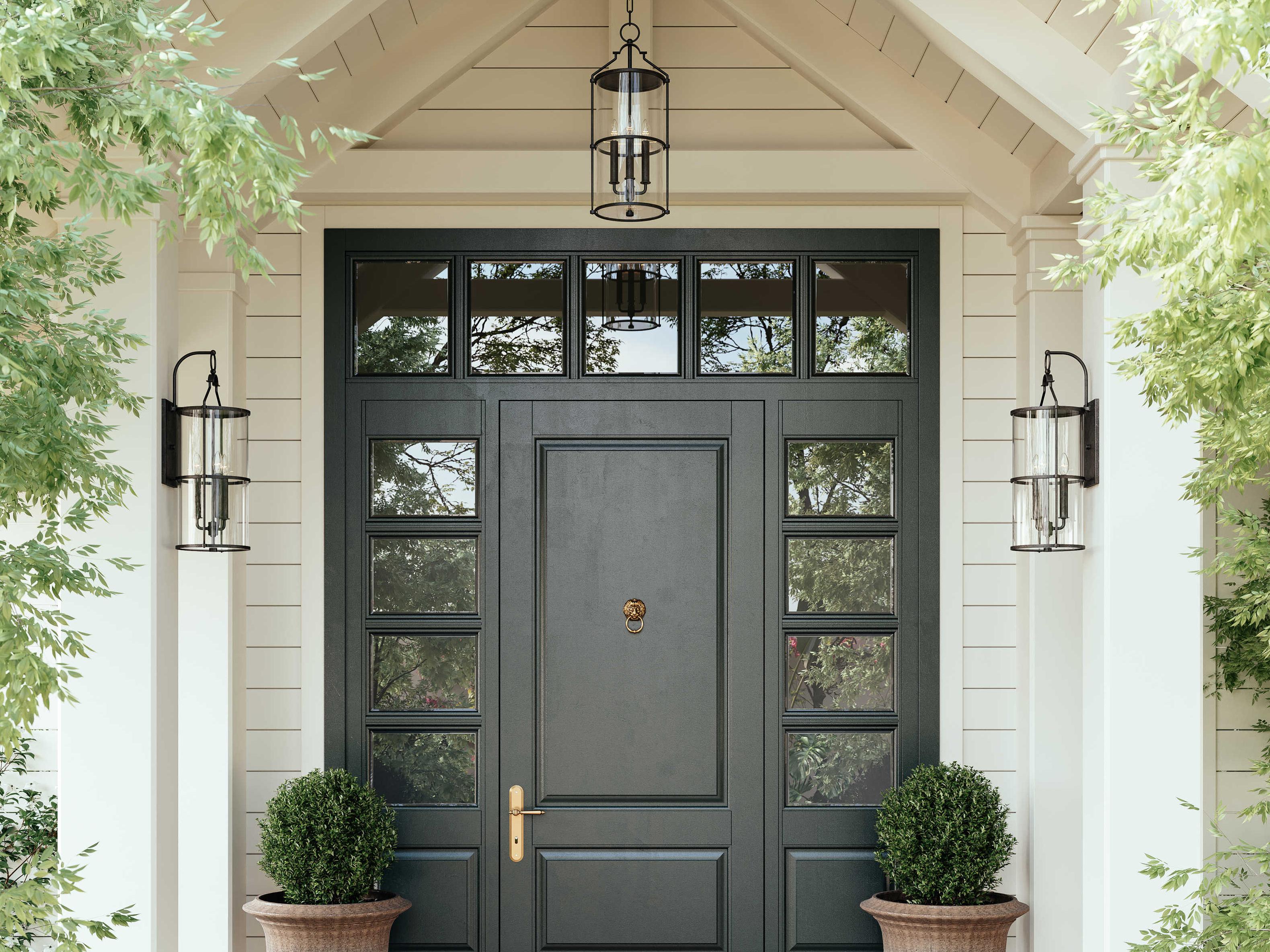 Troy Lighting Burbank 4 - Light Outdoor Hanging Light