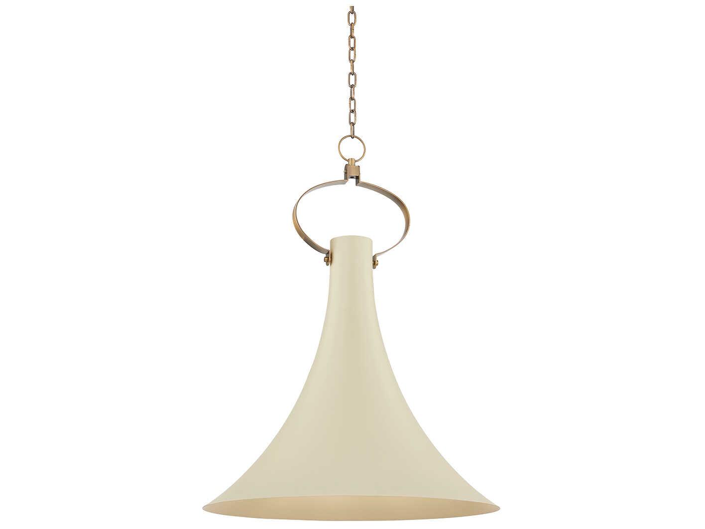 Troy Lighting Radcliff 1-Light Patina Brass Pendant