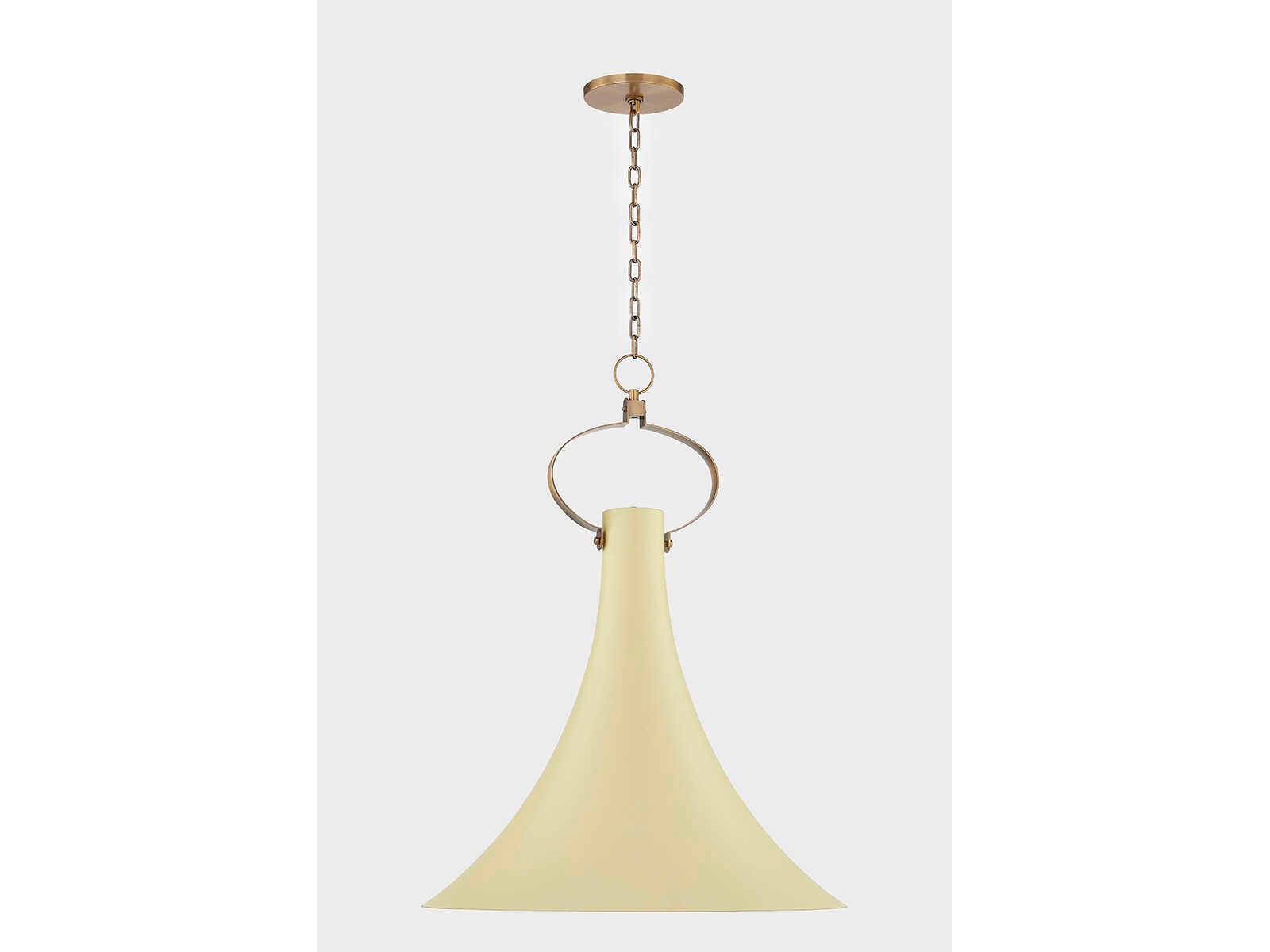 Troy Lighting Radcliff 1-Light Patina Brass Pendant