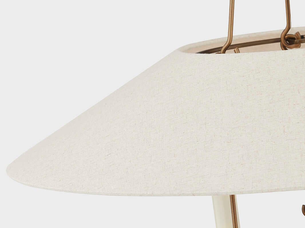 Troy Lighting Archive 3-Light Patina Brass Candelabra Chandelier