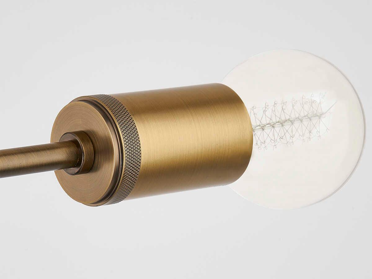 Troy Lighting Chino 6-Light Patina Brass Sputnik Chandelier