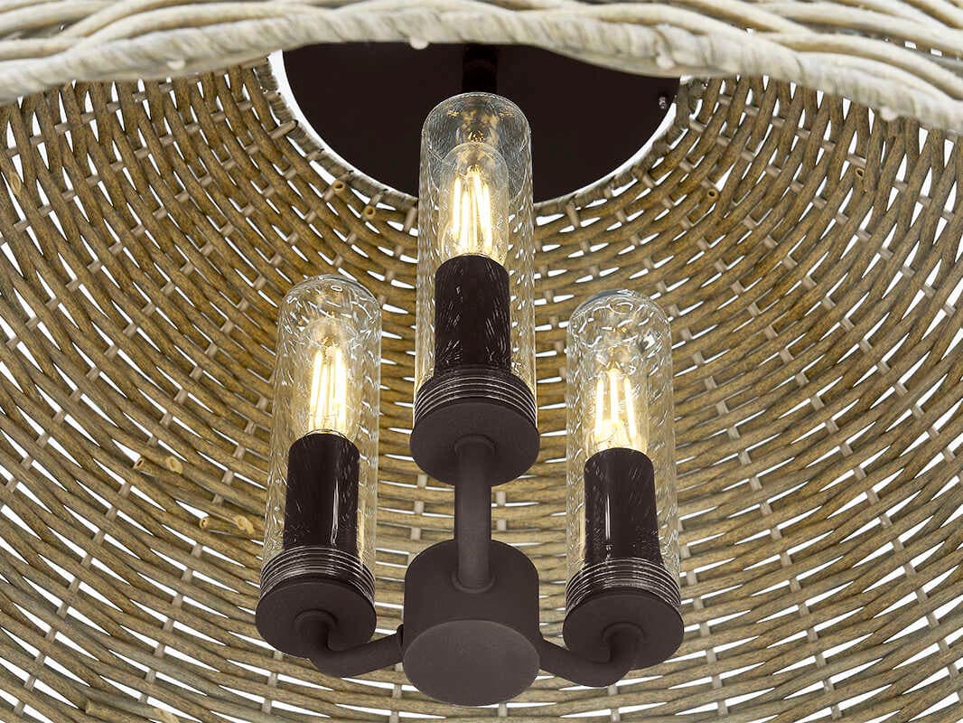 Troy Lighting Huxley 3 - Light Outdoor Hanging Light