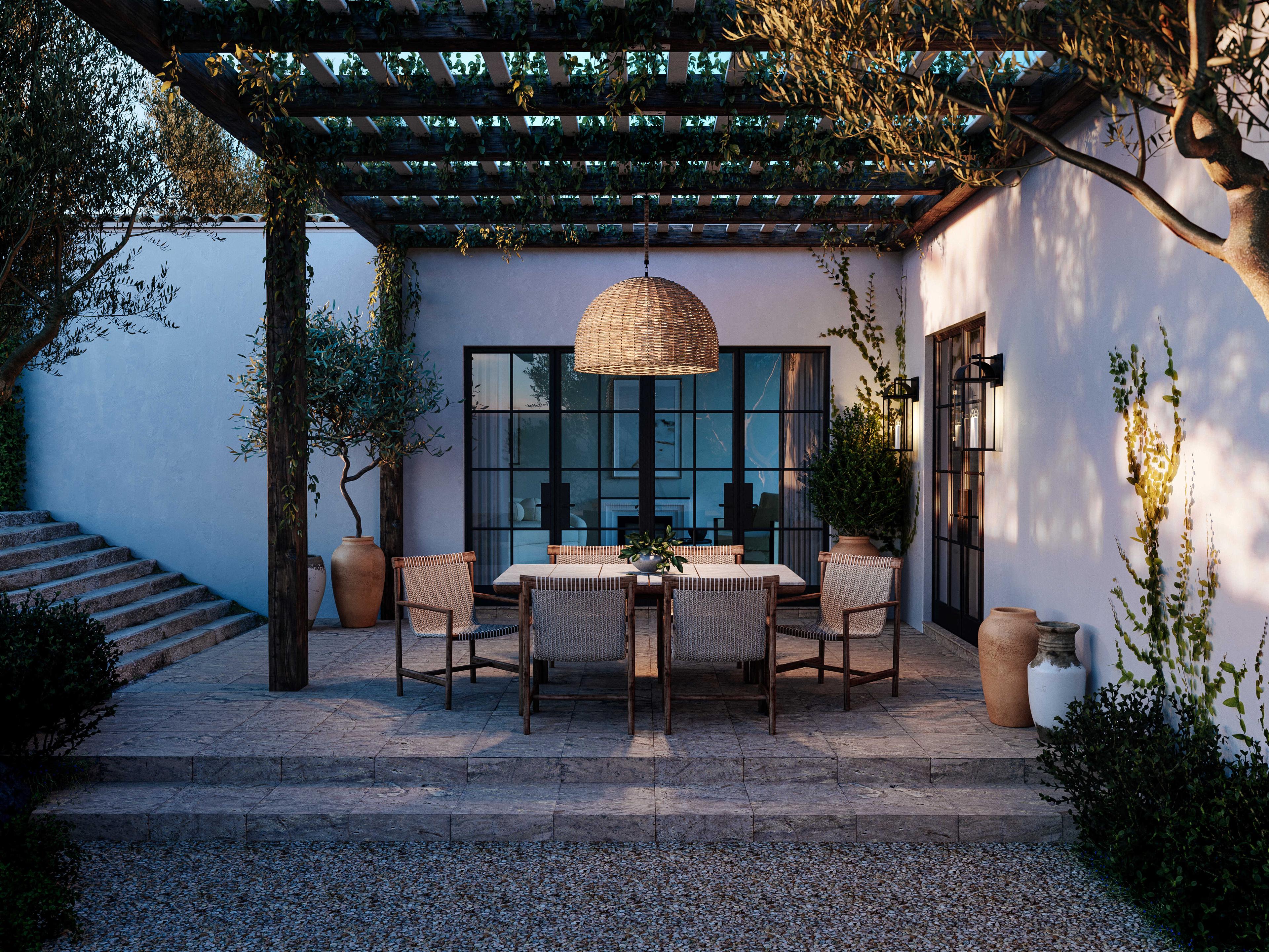 Troy Lighting Huxley 5 - Light Outdoor Hanging Light