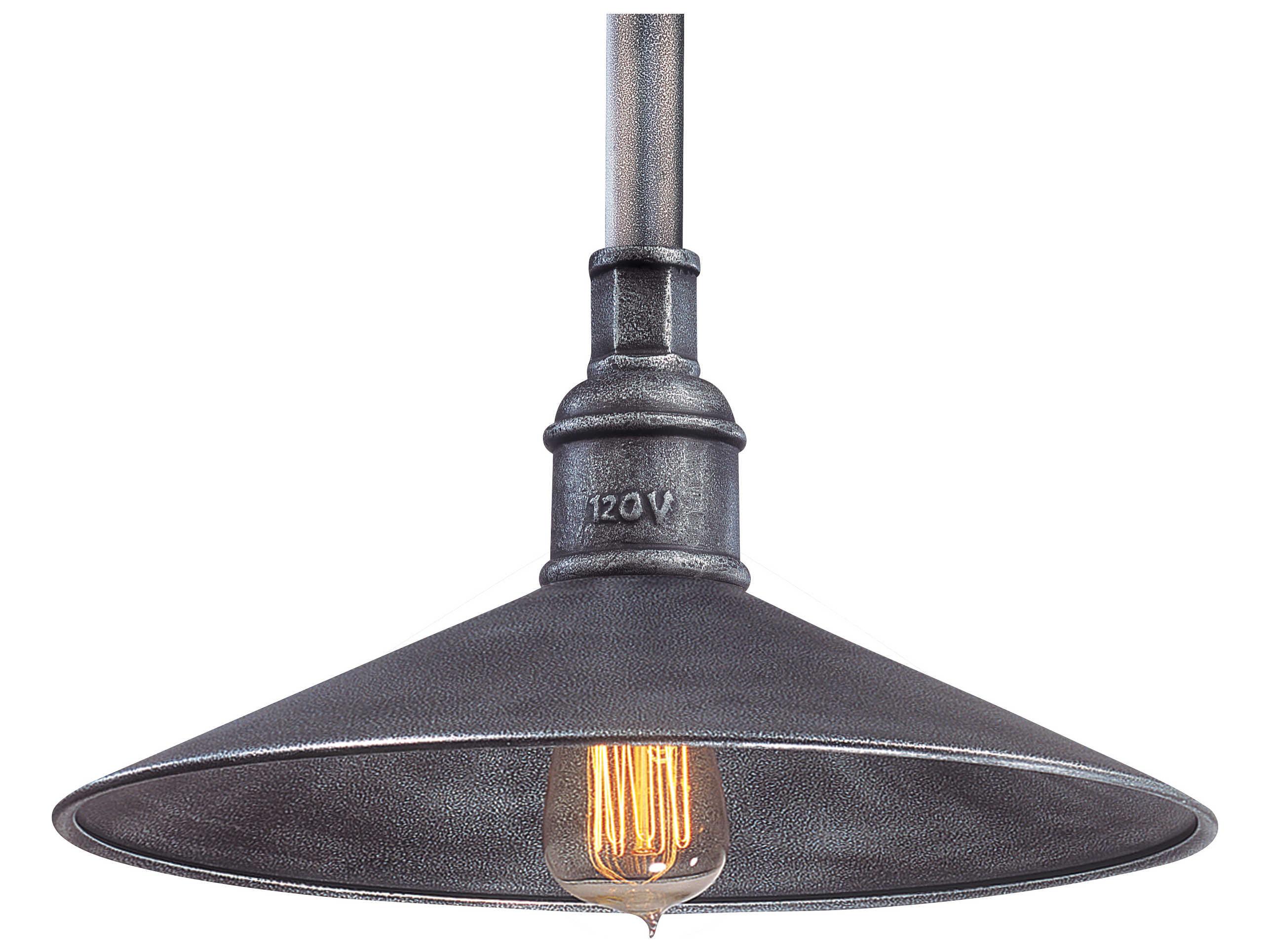 Troy Lighting Toledo 3-Light Old Silver Island Pendant
