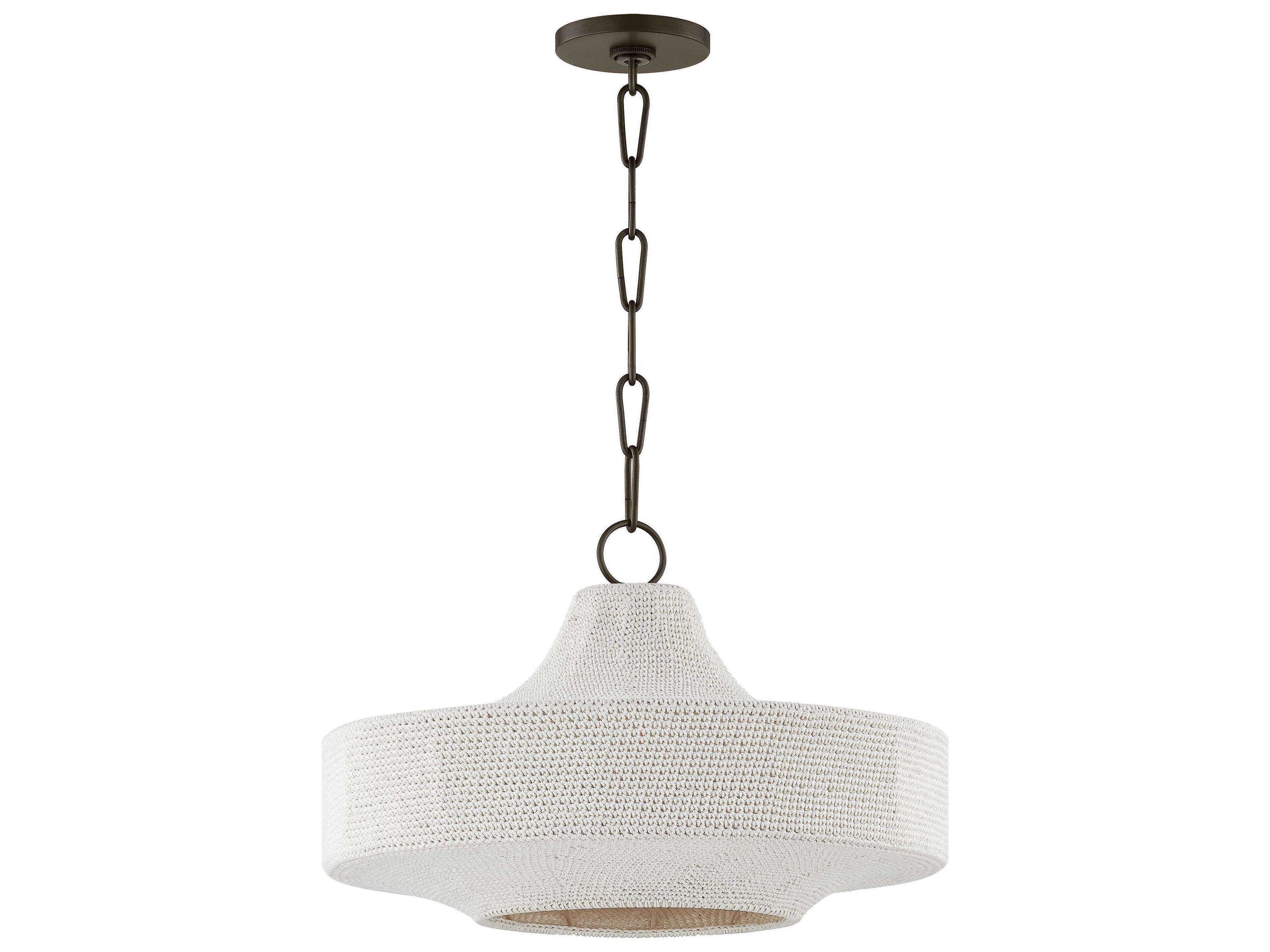 Troy Lighting Chandler Mclellan Thurso 1-Light Bronze Pendant