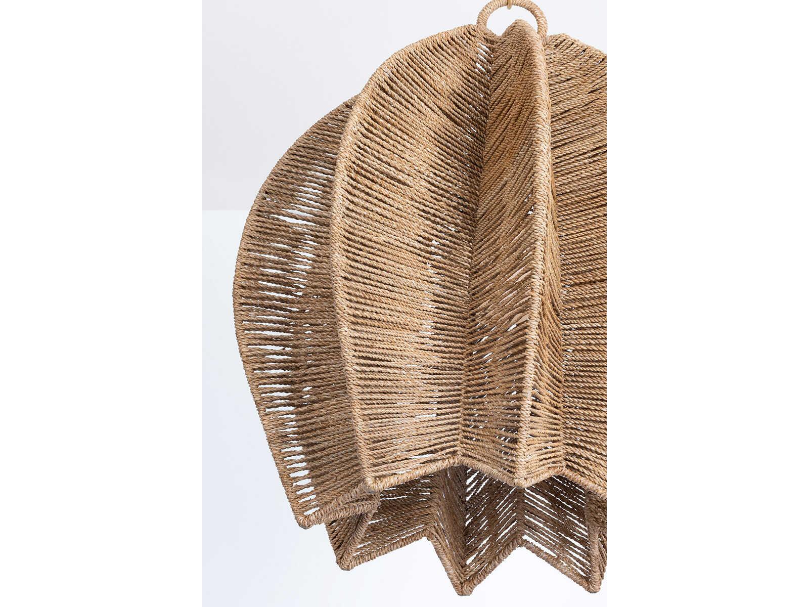 Troy Lighting Valatie 1-Light Vintage Gold Leaf Brown Pendant