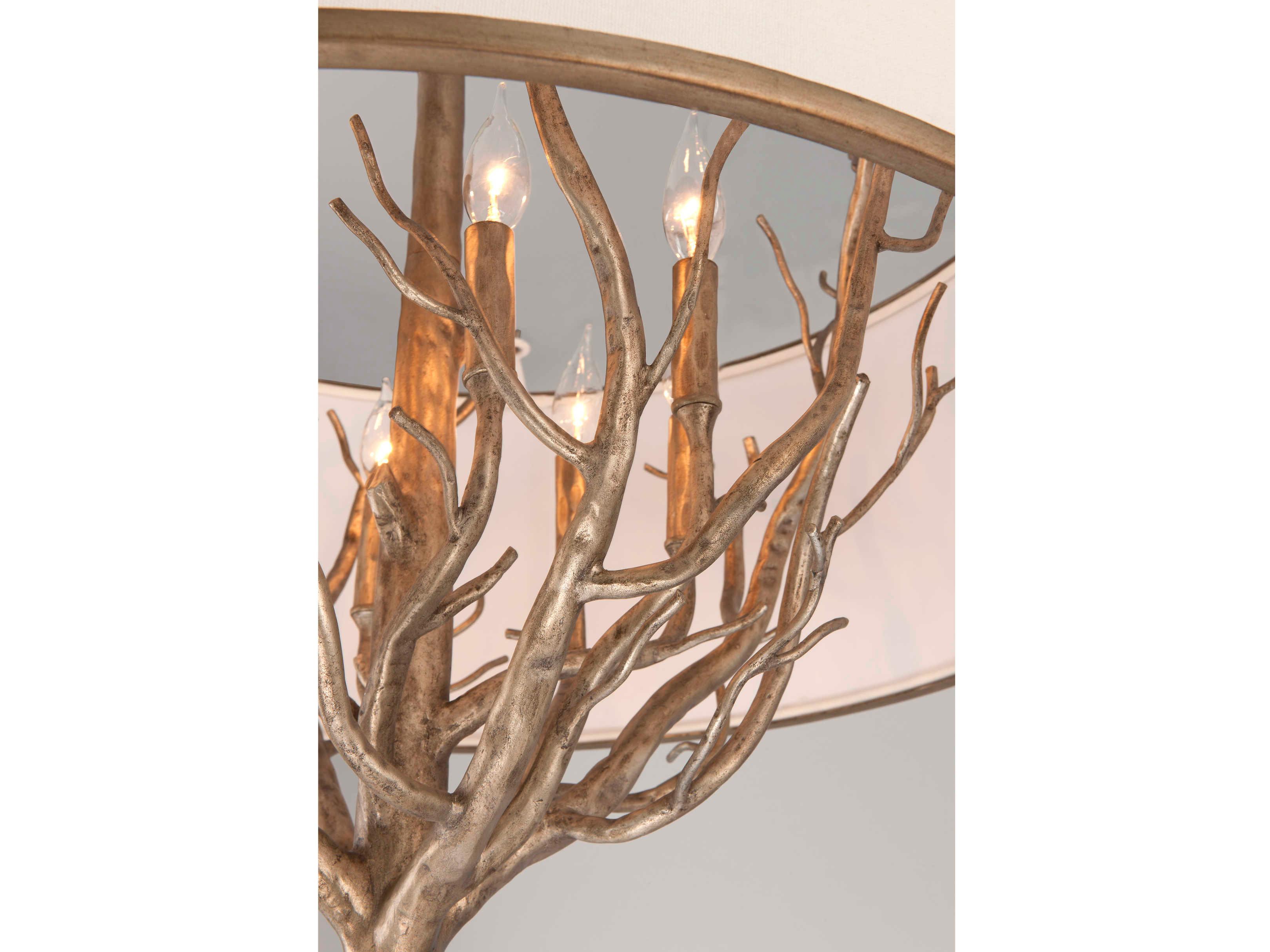 Troy Lighting Whitman 6-Light Vienna Bronze Drum Chandelier