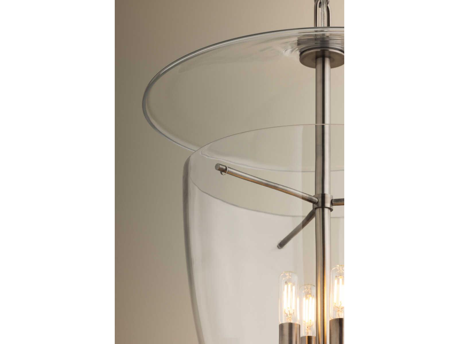 Troy Lighting Tully 4-Light Vintage Pewter Pendant