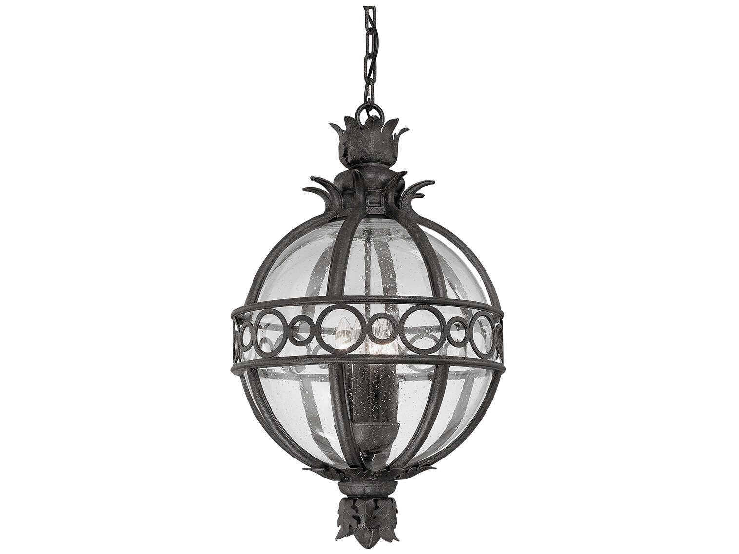 Troy Lighting Campanile 3 - Light Outdoor Hanging Light