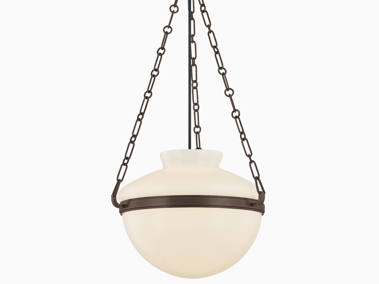 Troy Lighting Paradigm 1-Light Bronze Bowl Pendant
