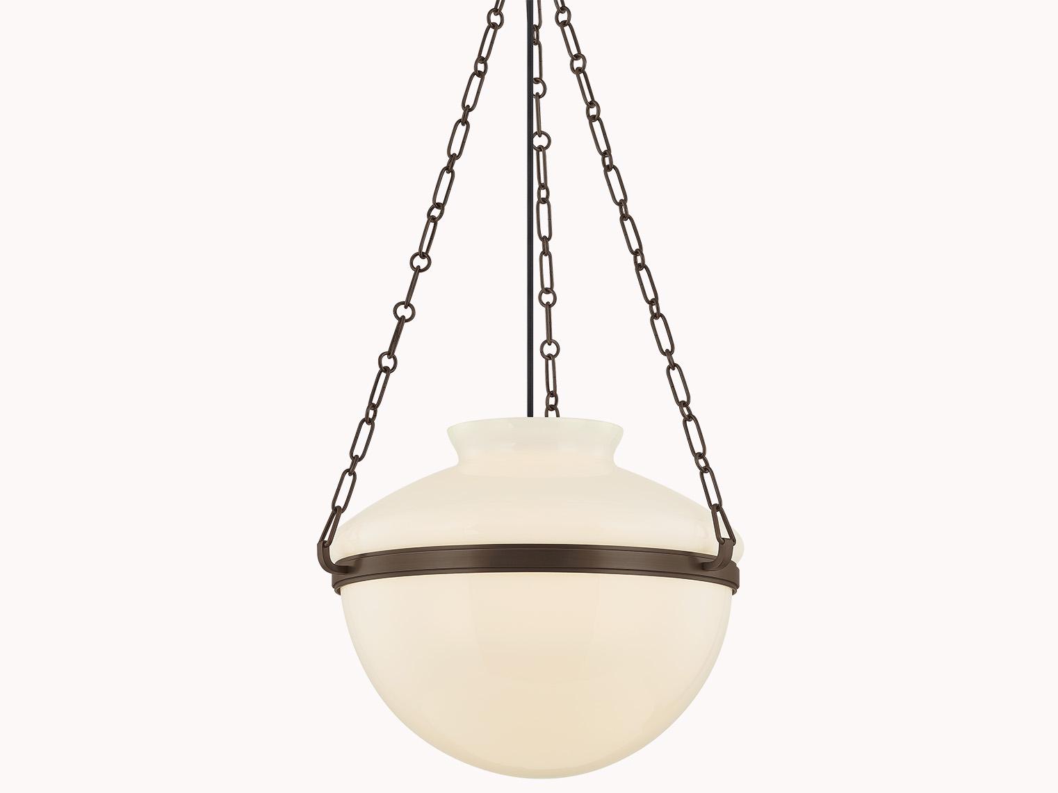 Troy Lighting Paradigm 1-Light Bronze Bowl Pendant