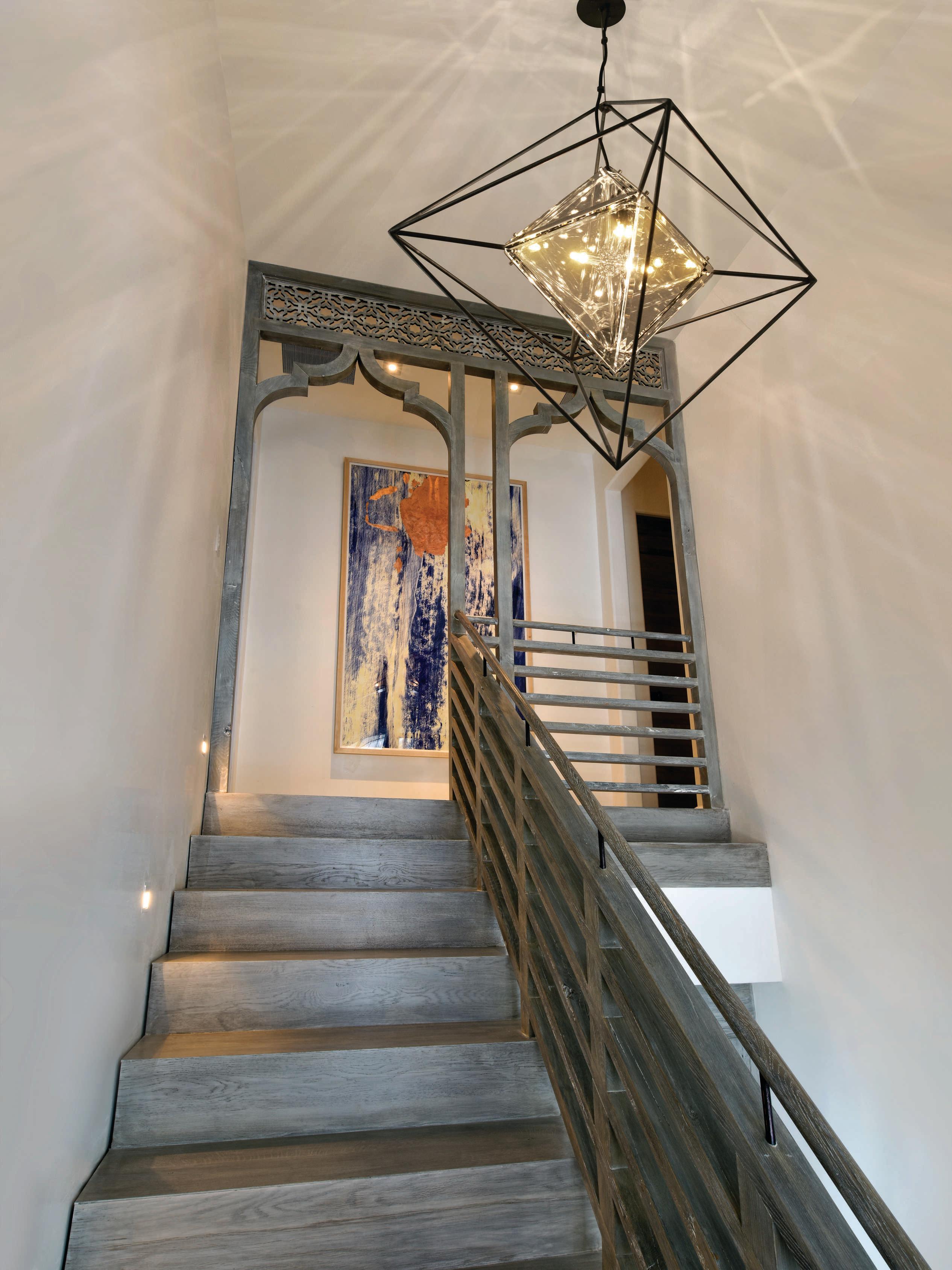 Troy Lighting Epic 8-Light Forged Iron Black Glass Pendant