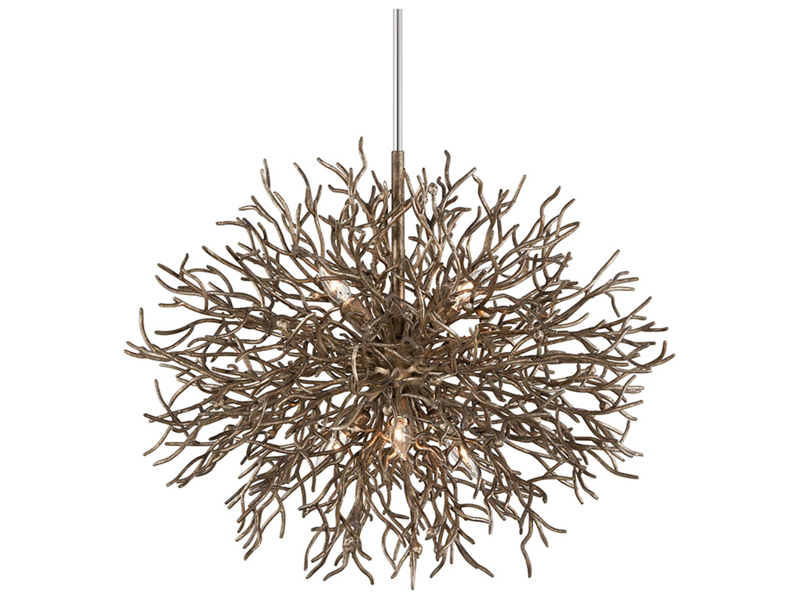 Troy Lighting Sierra 6-Light Distressed Bronze Pendant