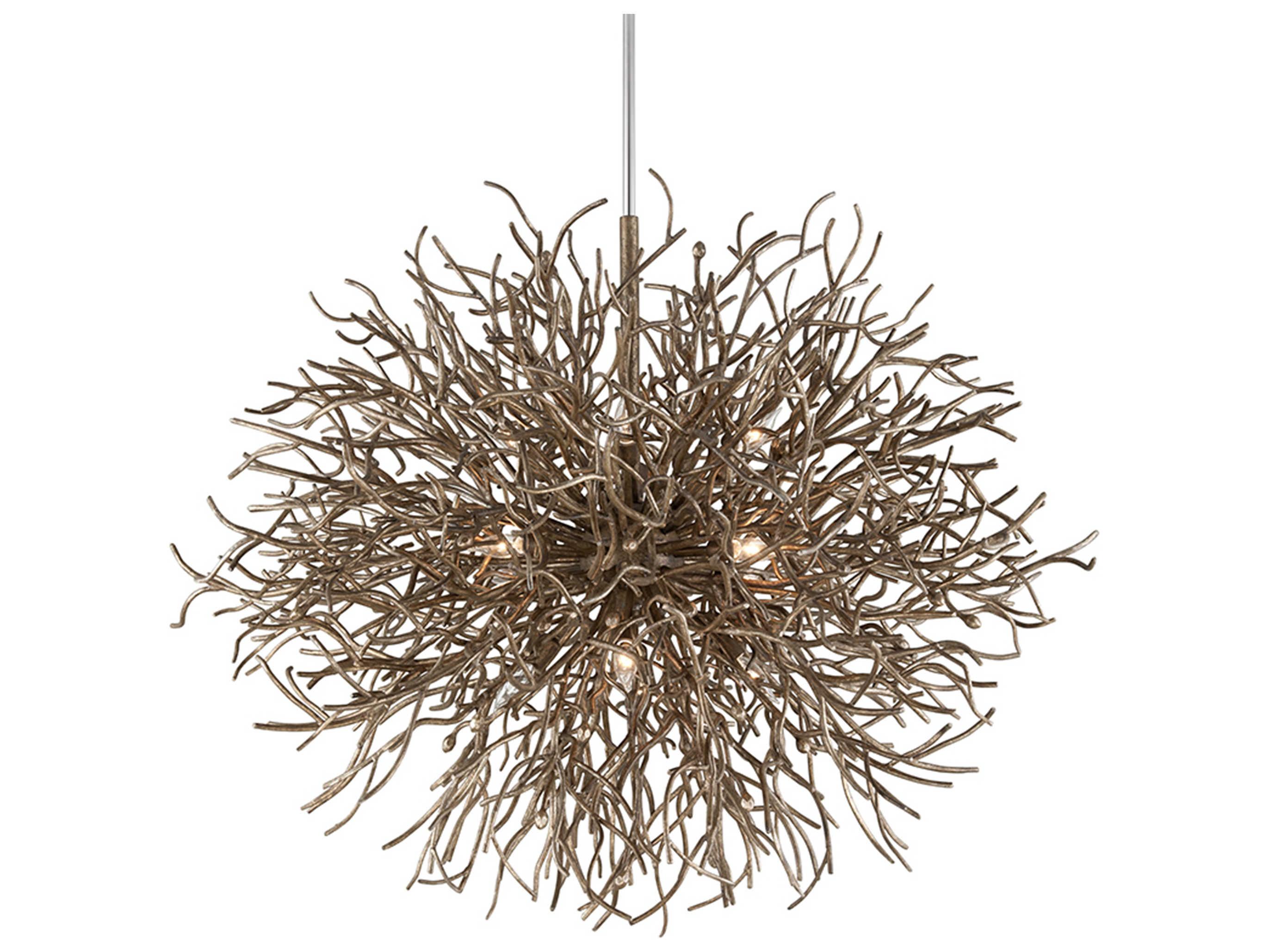Troy Lighting Sierra 12-Light Distressed Bronze Pendant