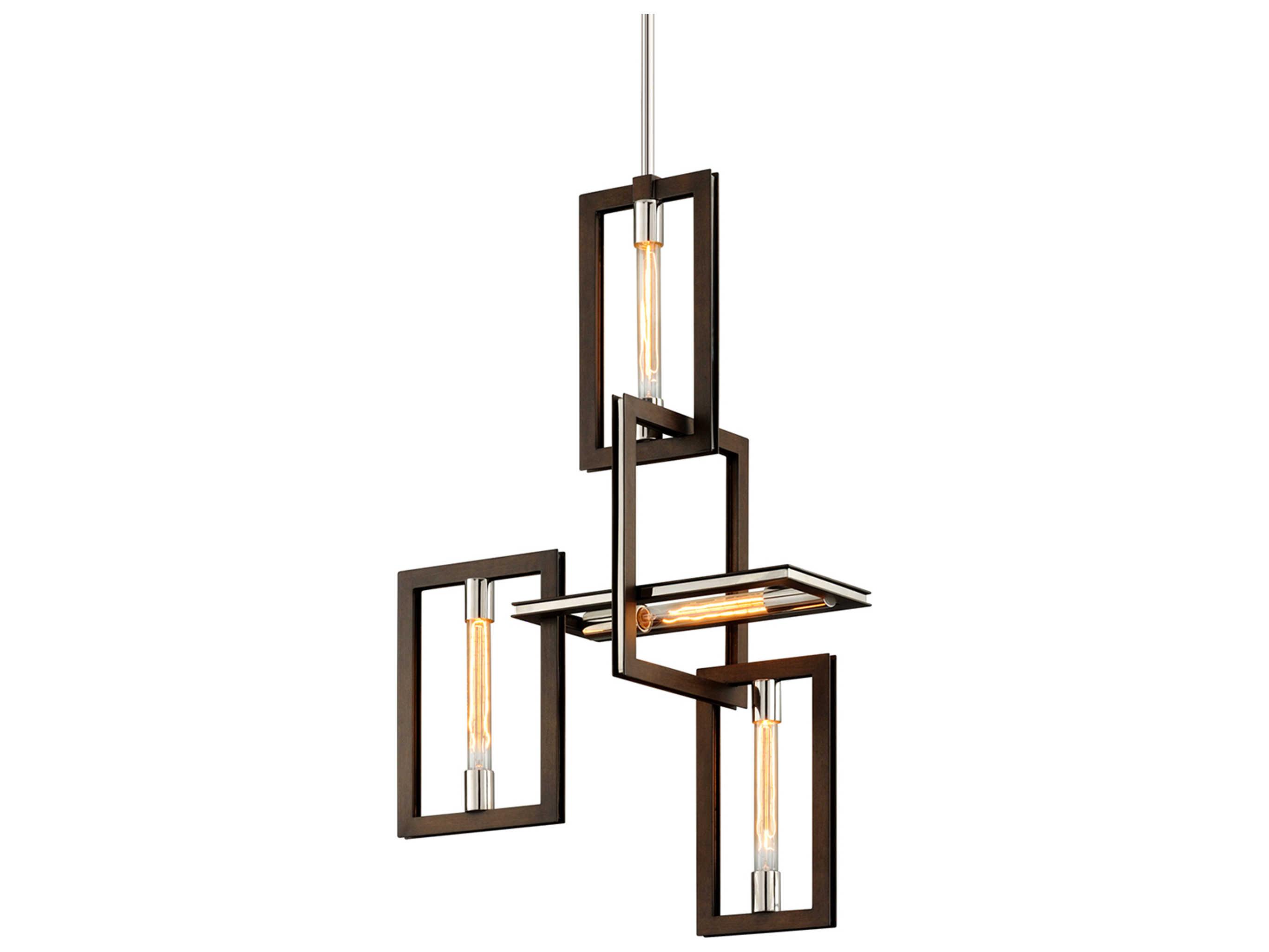 Troy Lighting Enigma 4-Light Bronze Pendant