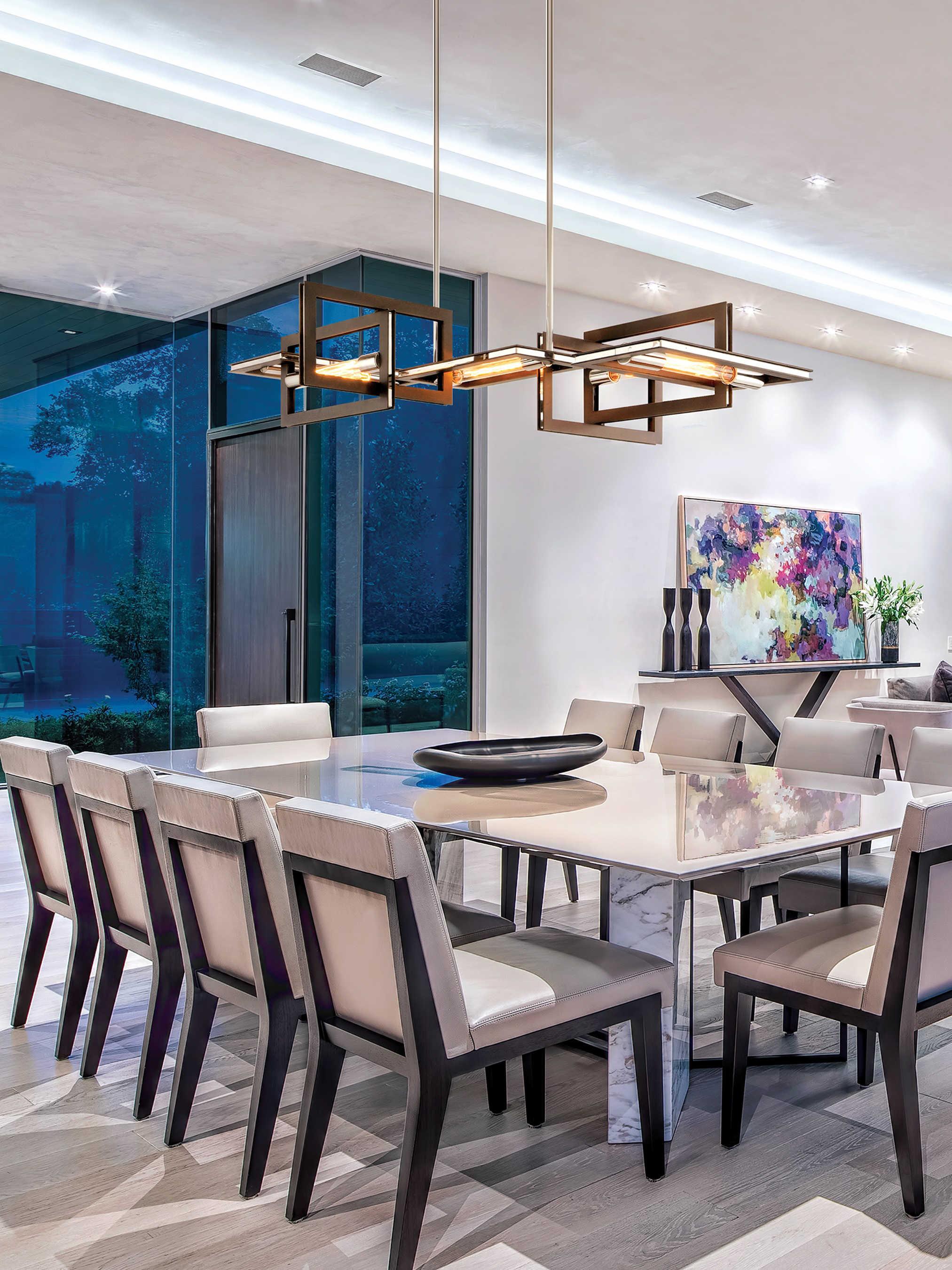 Troy Lighting Enigma 5-Light Bronze Island Pendant