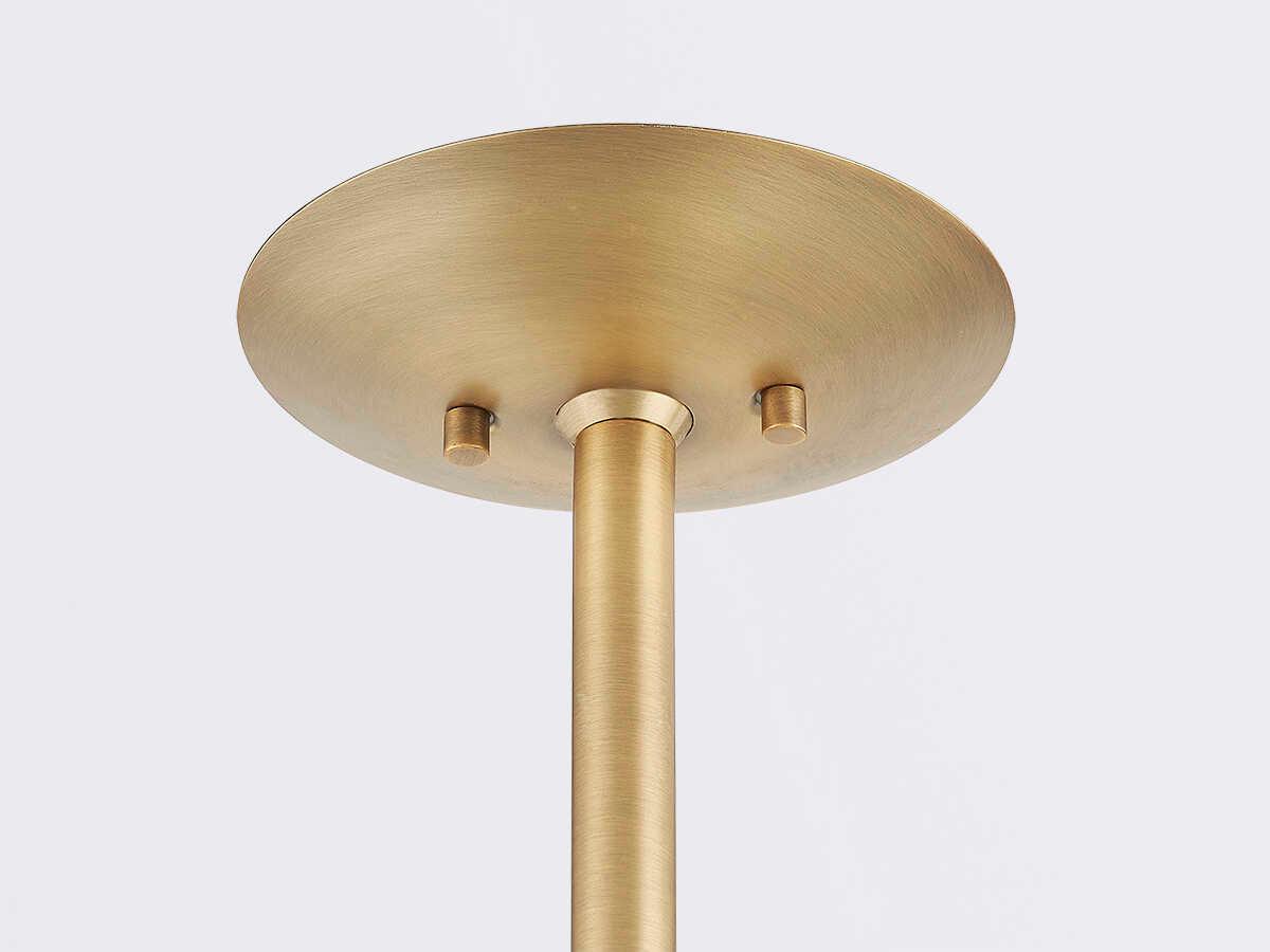 Troy Lighting Dion 3-Light Patina Brass Bowl Pendant