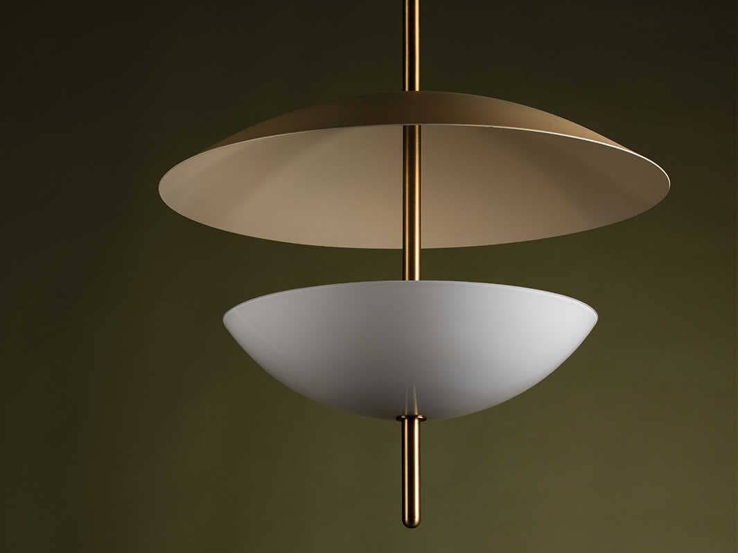 Troy Lighting Dion 3-Light Patina Brass Bowl Pendant