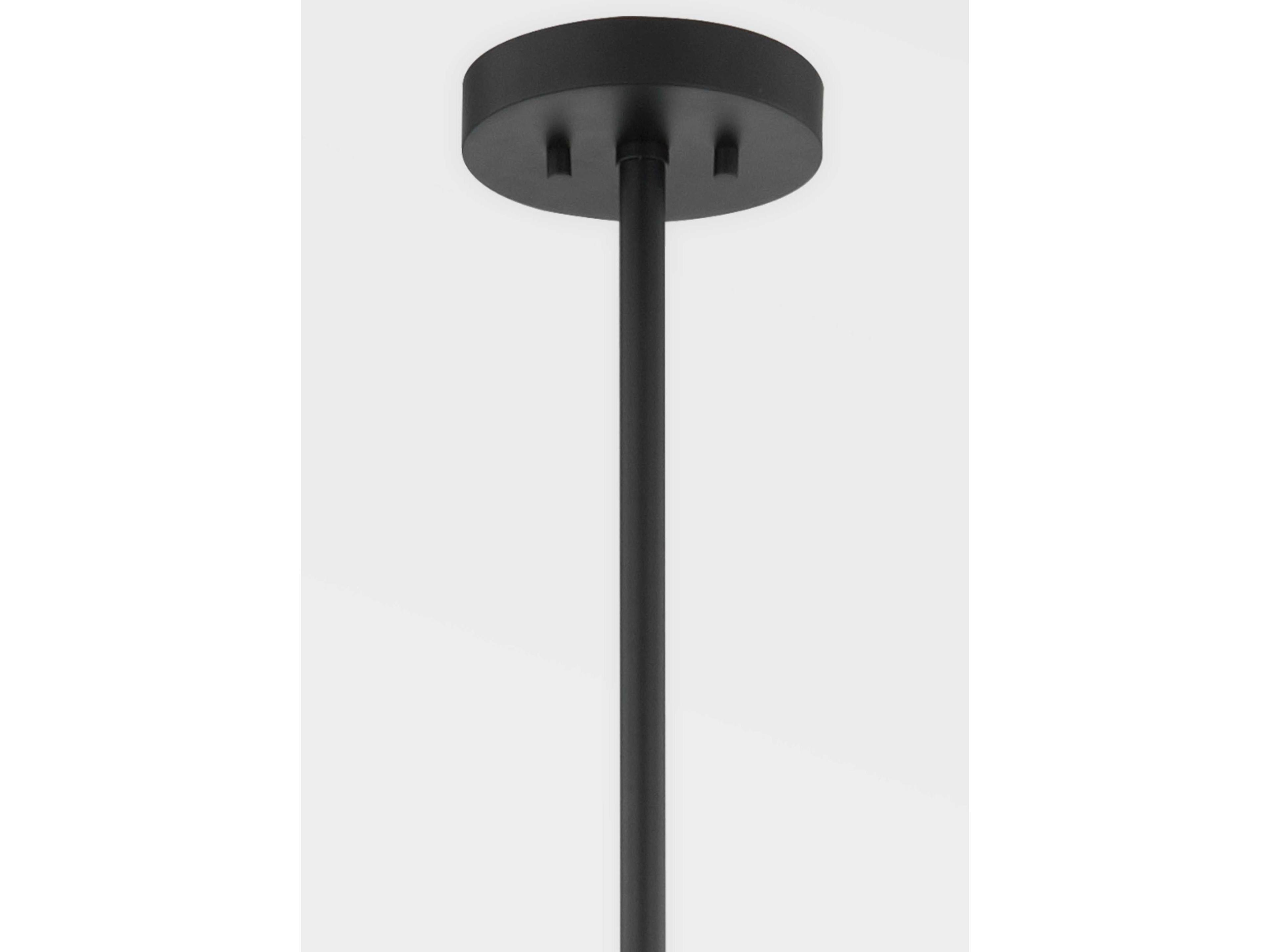 Troy Lighting Cruiz 6-Light Soft Black Sputnik Pendant