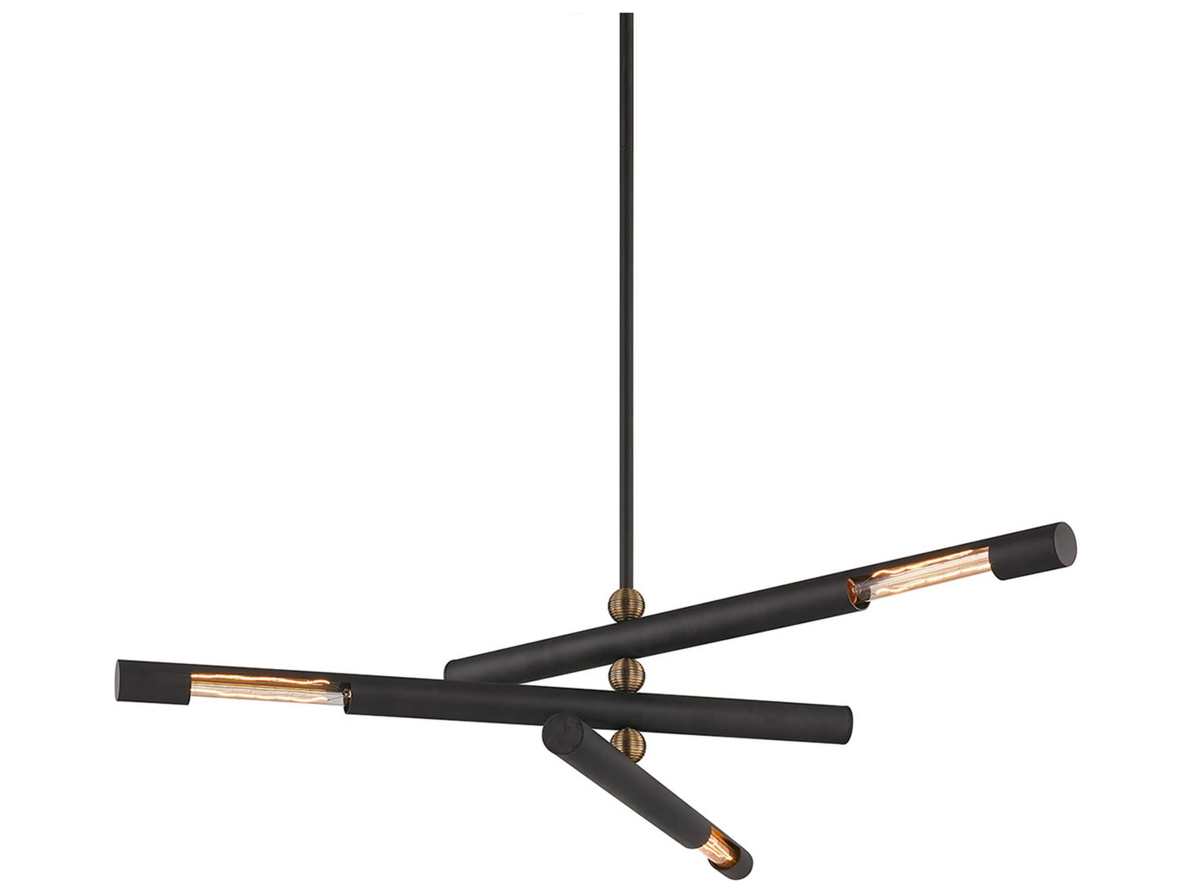 Troy Lighting Hendrix 3-Light Chemical Bronze Pendant