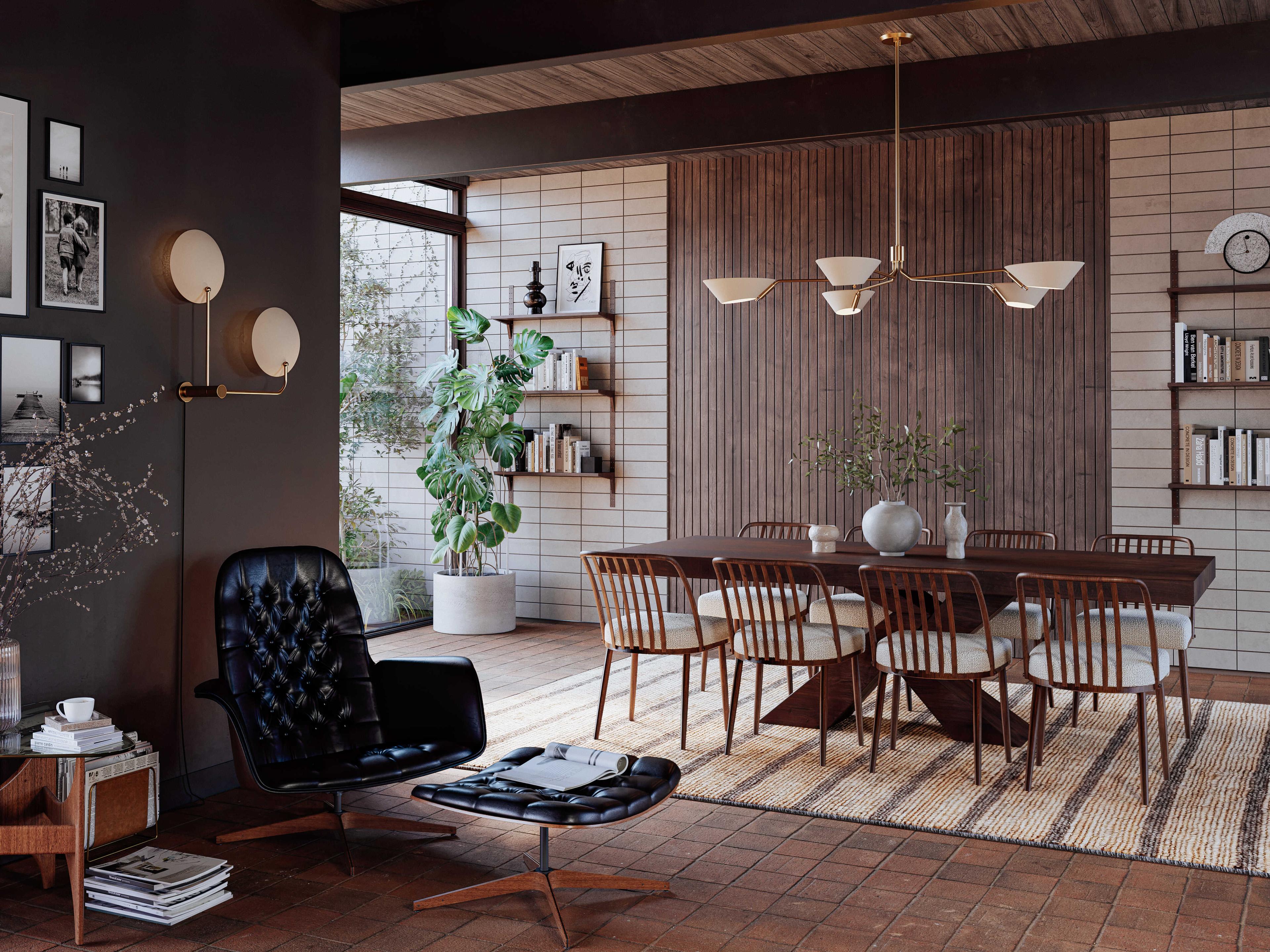 Troy Lighting Sacramento 5-Light Patina Brass Soft Sand Off White Linear Chandelier