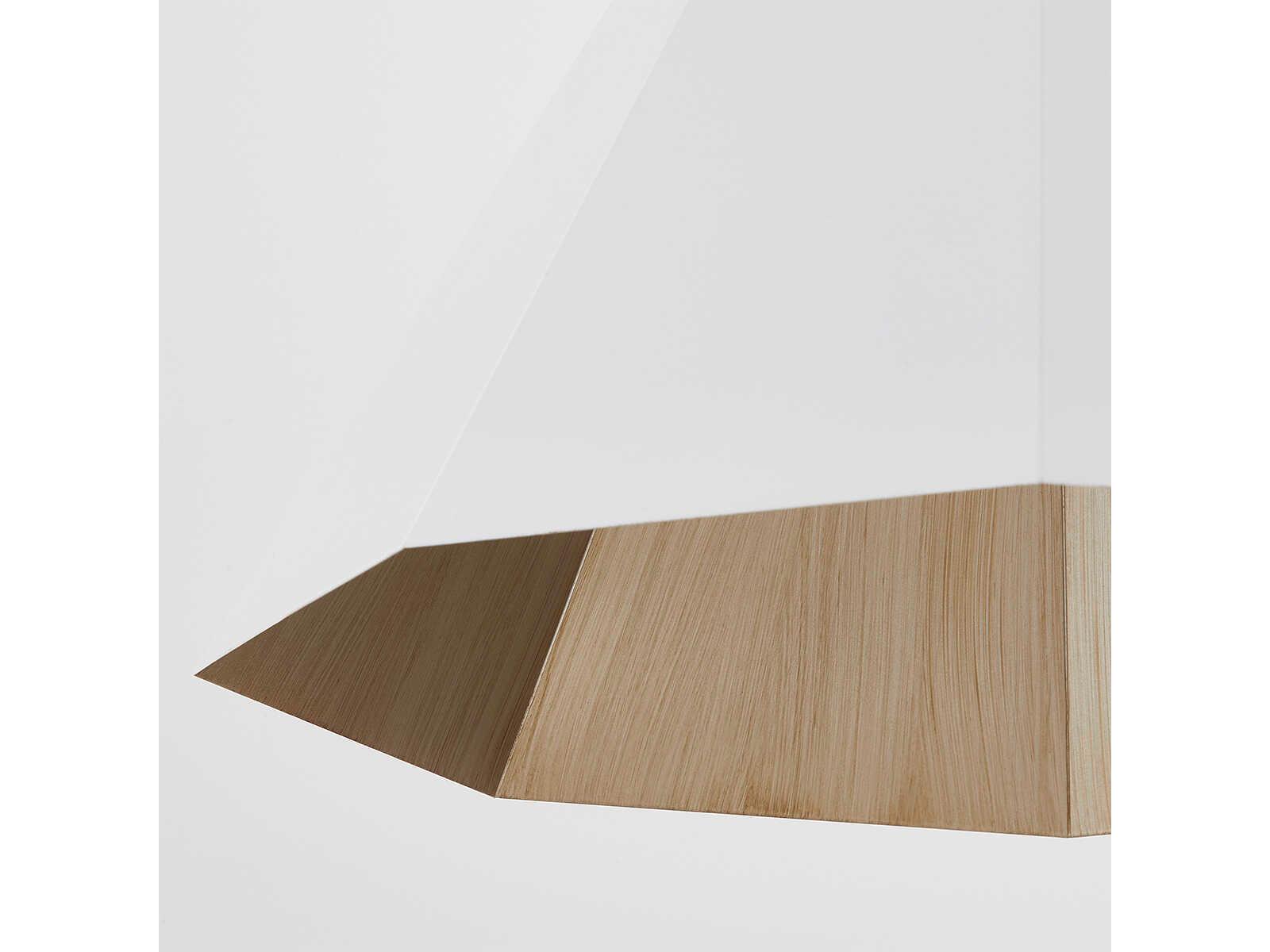 Troy Lighting Huntley 1-Light Patina Brass White Pendant