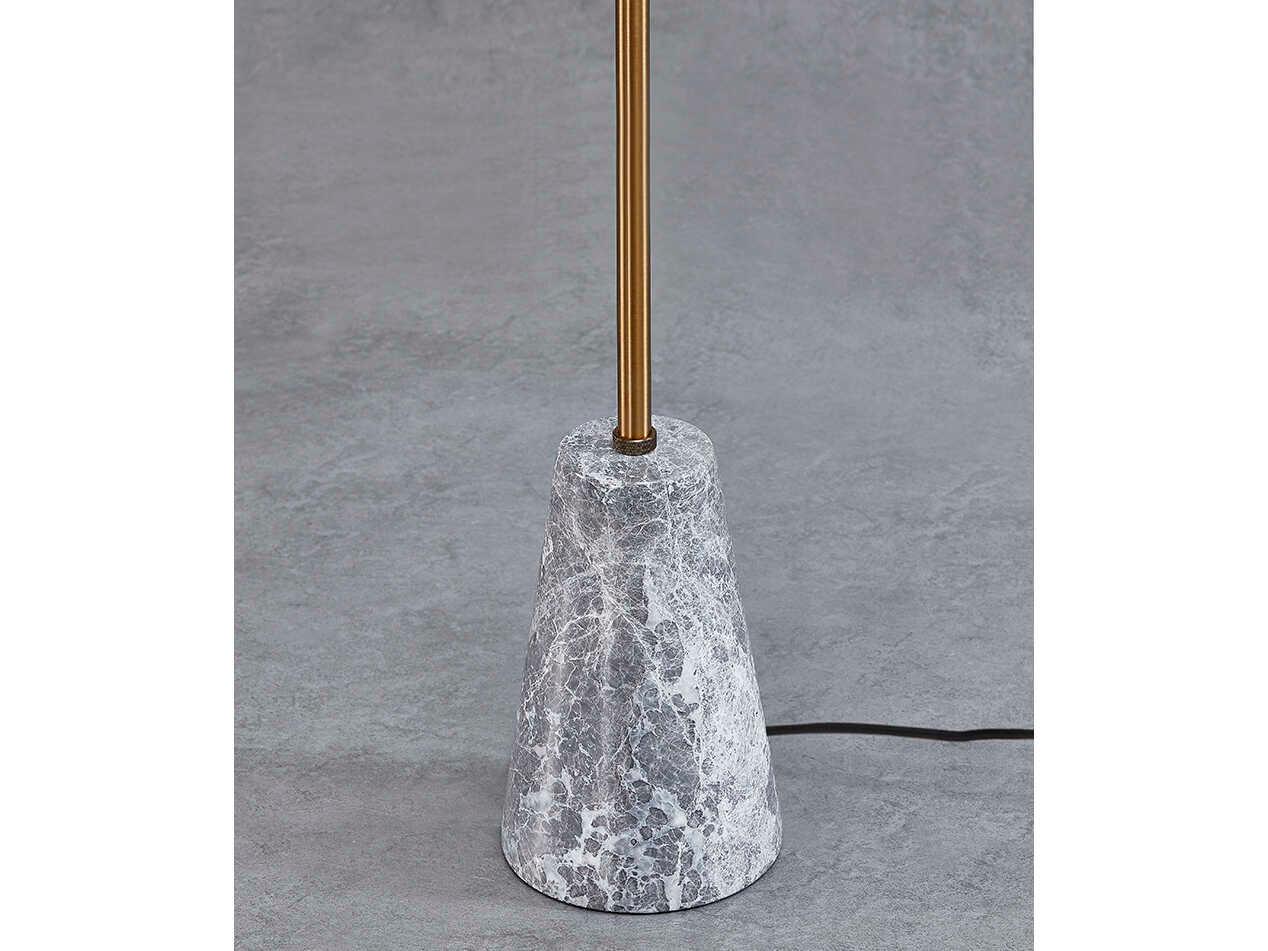 Troy Lighting Bash Bash Patina Brass Steel Floor Lamp