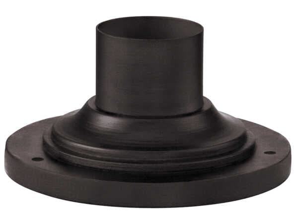Troy Lighting Texture Bronze Round Pier Mount