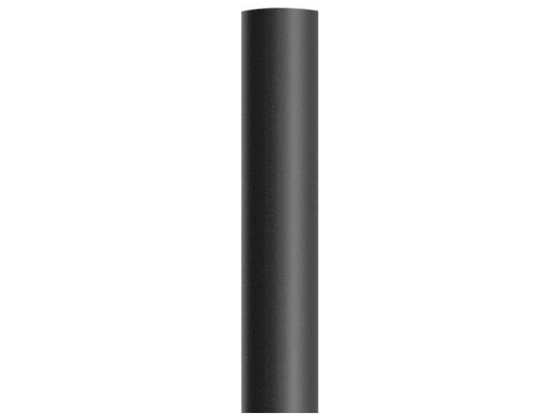 Troy Lighting Texture Black Smooth Aluminum Pole