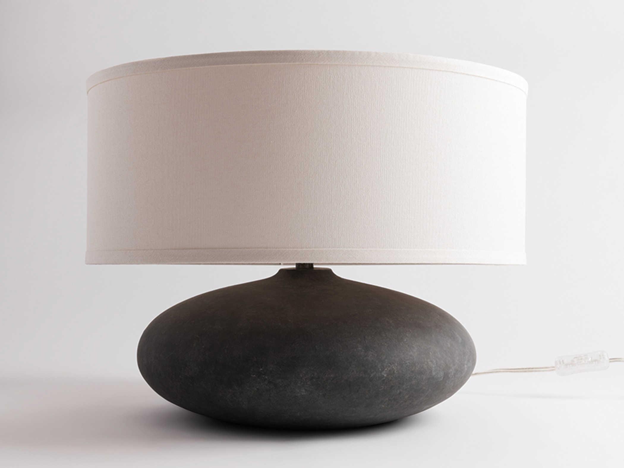 Troy Lighting Zen Alabastrino Gray Table Lamp