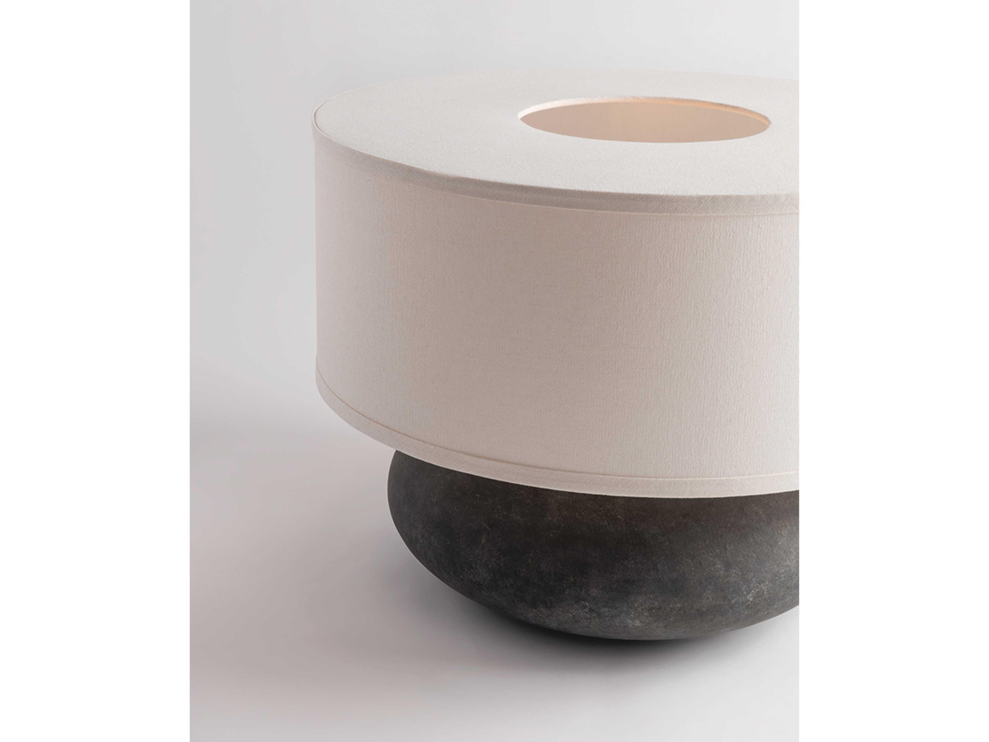 Troy Lighting Zen Alabastrino Gray Table Lamp