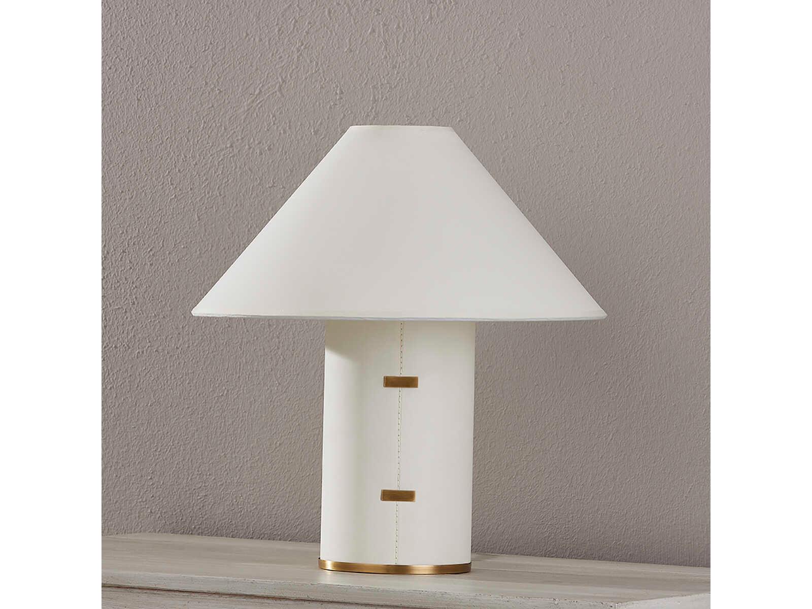 Troy Lighting Bond Patina Brass Paper White Table Lamp