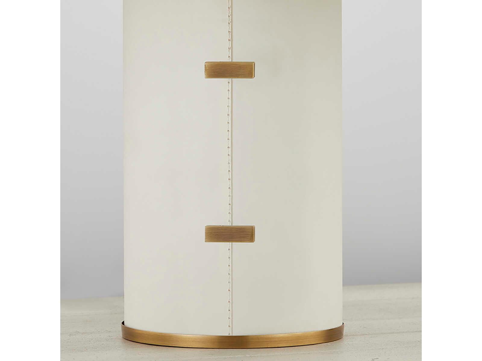 Troy Lighting Bond Patina Brass Paper White Table Lamp