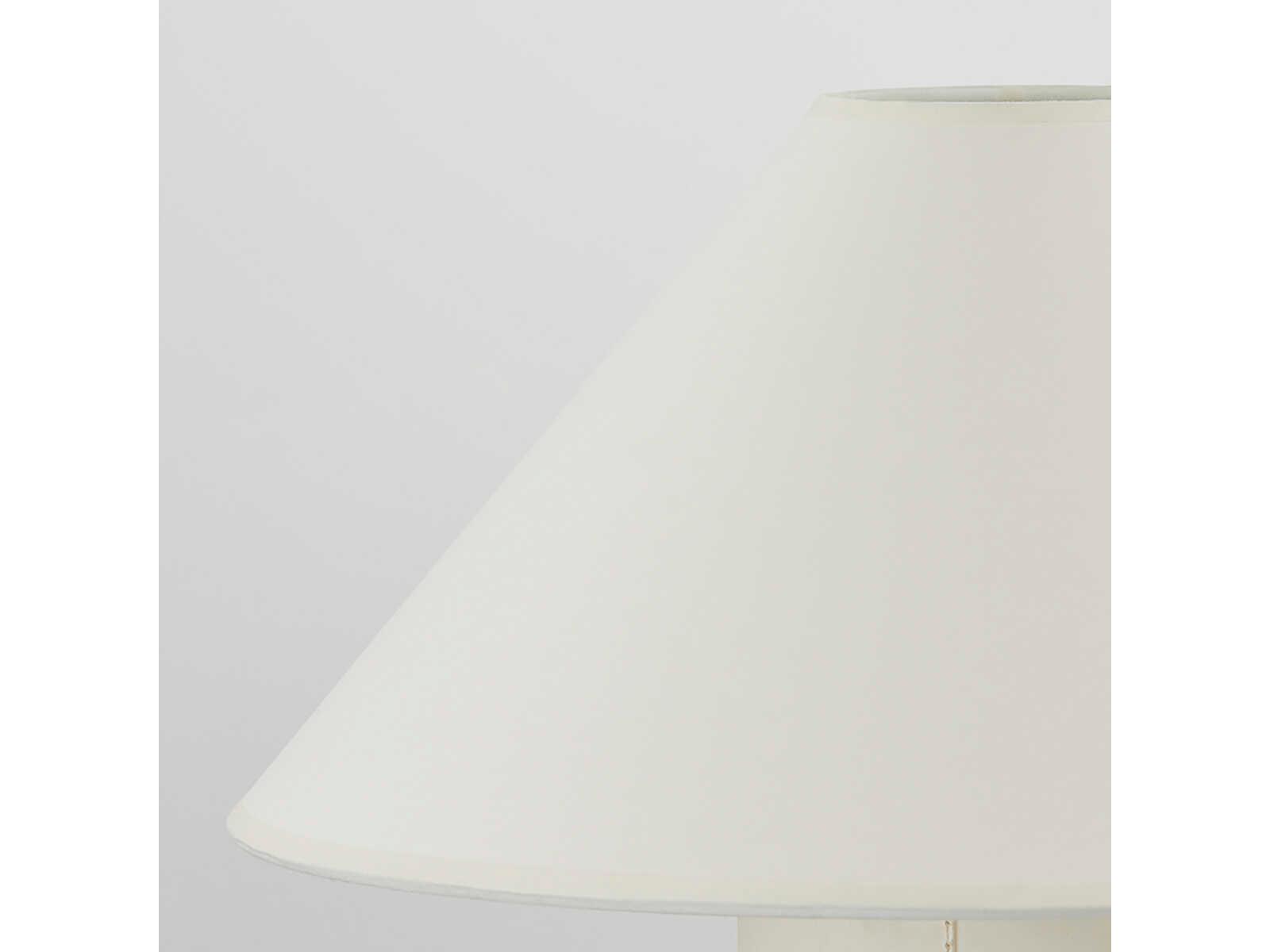 Troy Lighting Bond Patina Brass Paper White Table Lamp