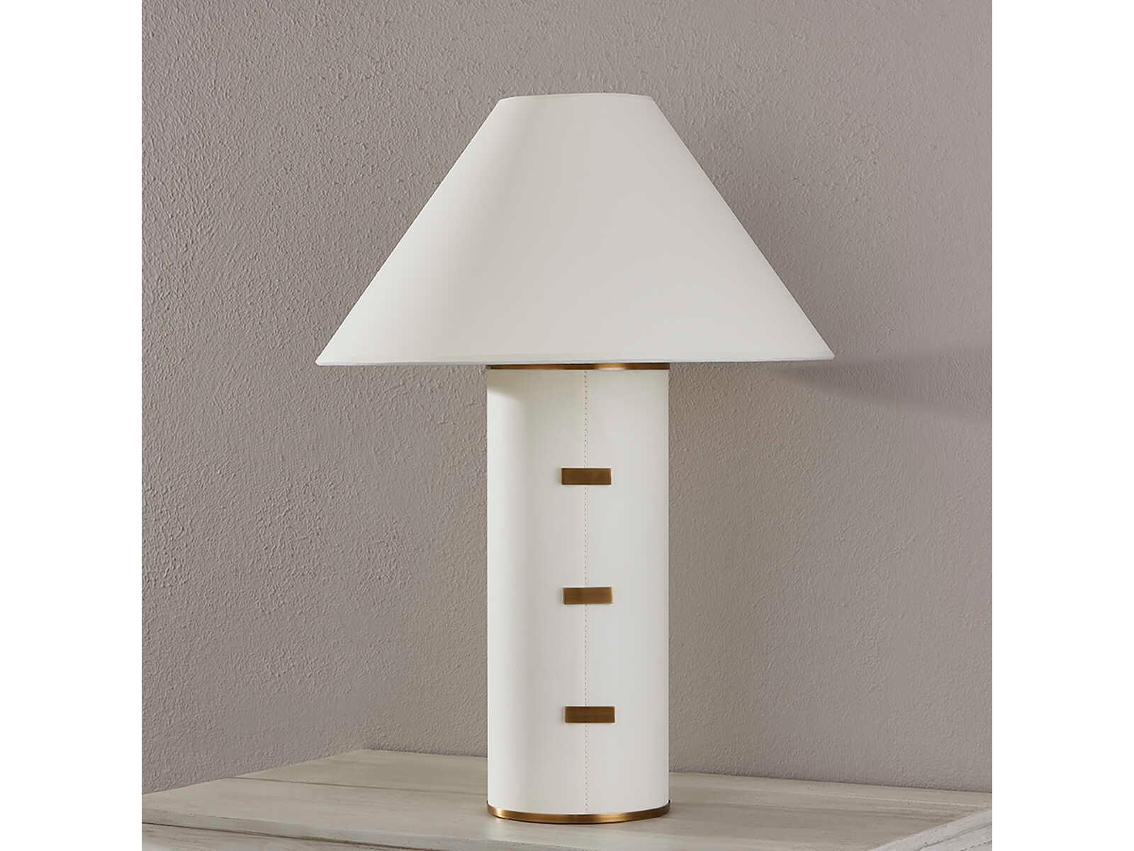 Troy Lighting Bond Patina Brass Paper White Buffet Lamp