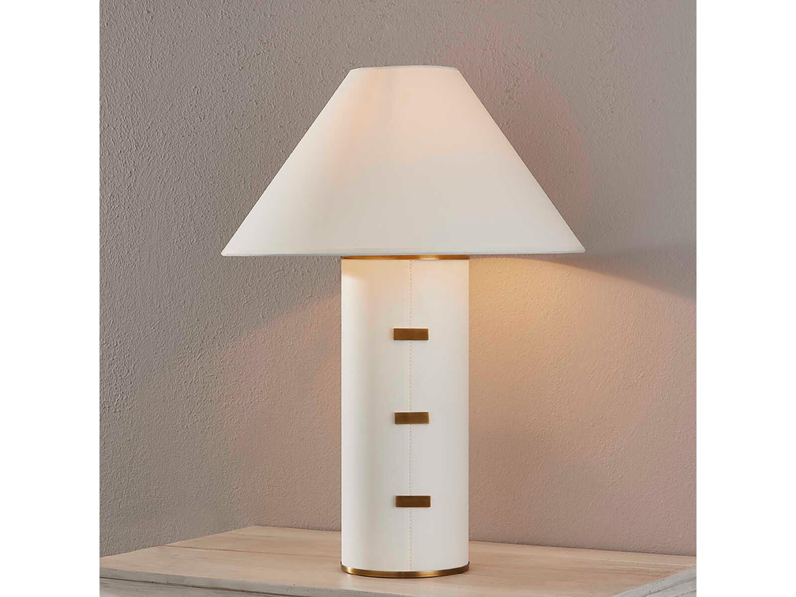 Troy Lighting Bond Patina Brass Paper White Buffet Lamp
