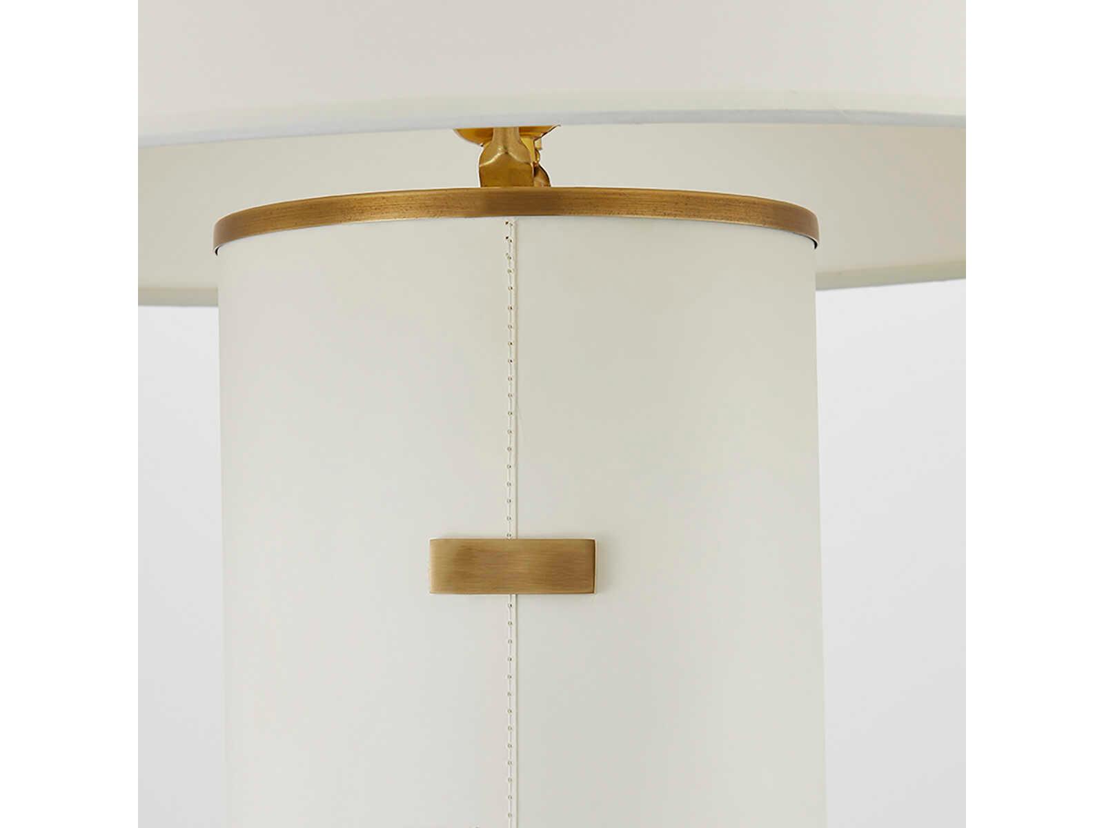 Troy Lighting Bond Patina Brass Paper White Buffet Lamp