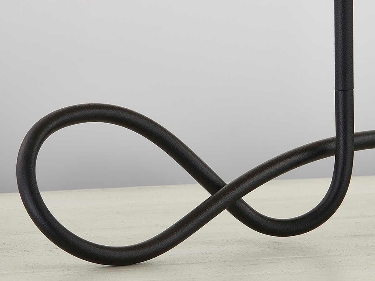 Troy Lighting Alameda Forged Iron Off White Mds Paper Black Table Lamp