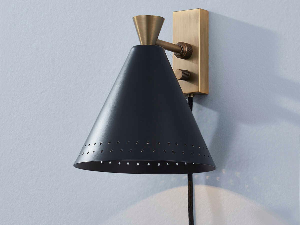 Troy Lighting Arvin 1-Light Patina Brass Wall Sconce